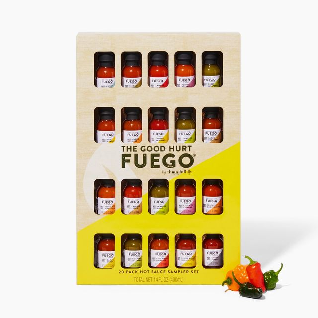 The Good Hurt Fuego Hot Sauce Sampler, Set of 20