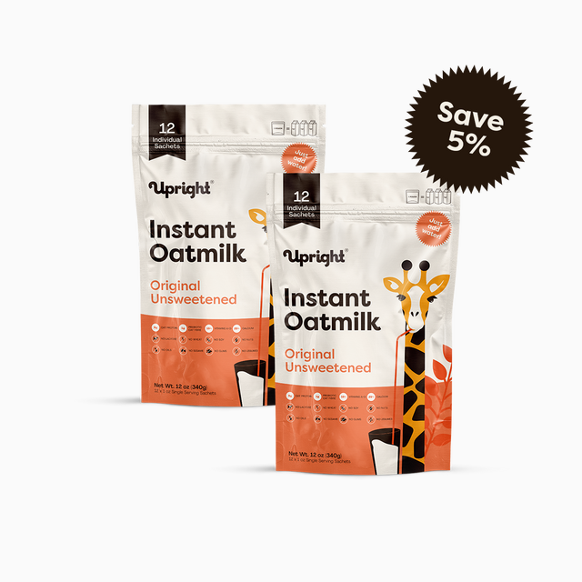 High-Protein Instant Oatmilk - Original (12 Single Servings)