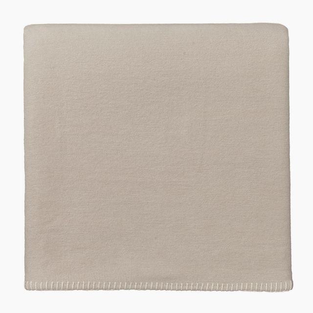 Laussa Blanket [Beige/Off-white]