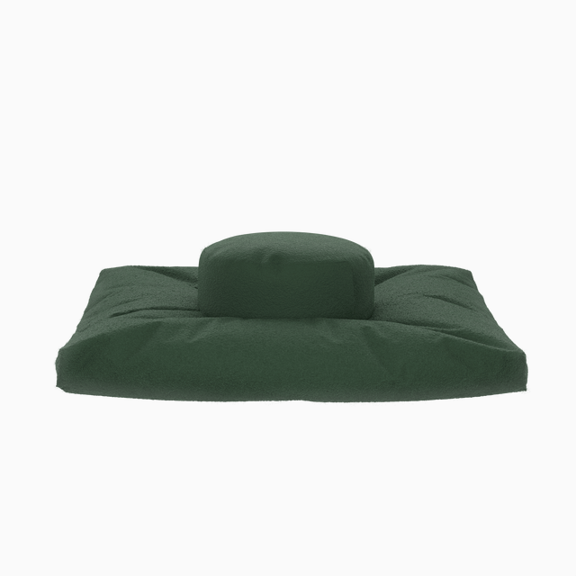 Bouclé Meditation Cushion & Mat Set