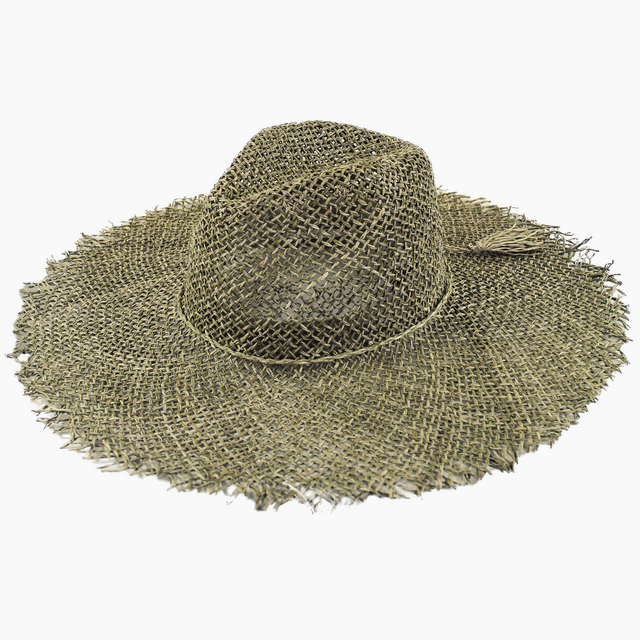 Sundaze Fray Fedora Straw Hat