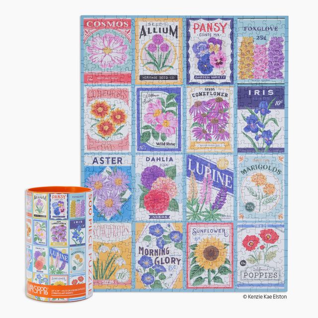 Seed Packets 500 Piece Puzzle
