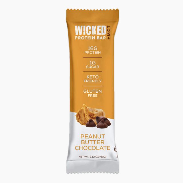 WICKED Refrigerated Peanut Butter Chocolate Bars (8 Count)
