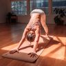 Cork Lightweight Yoga Mat “The Robin”