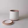 Extra Small Canister in Flecked Ivory