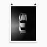 Porsche 911 Turbo Black & White Print