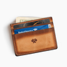 Men's Slim Front Pocket Wallet with 5 Slots
