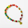 Colorful Bead Bracelet With Tassel