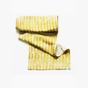 Maize Yellow Gold Stripe Linen Table Runner