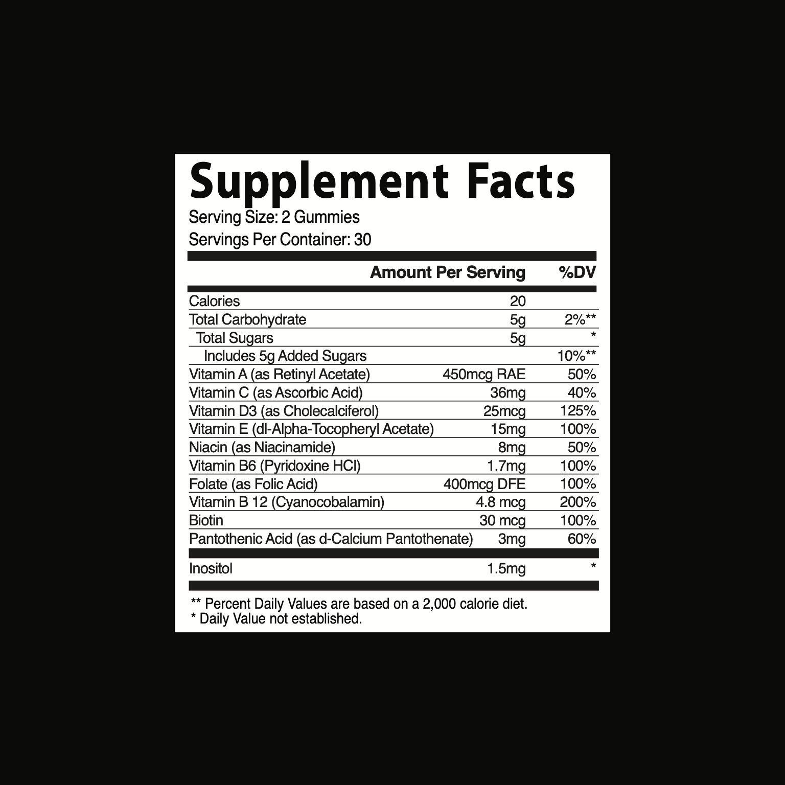Adult Multivitamin Gummies