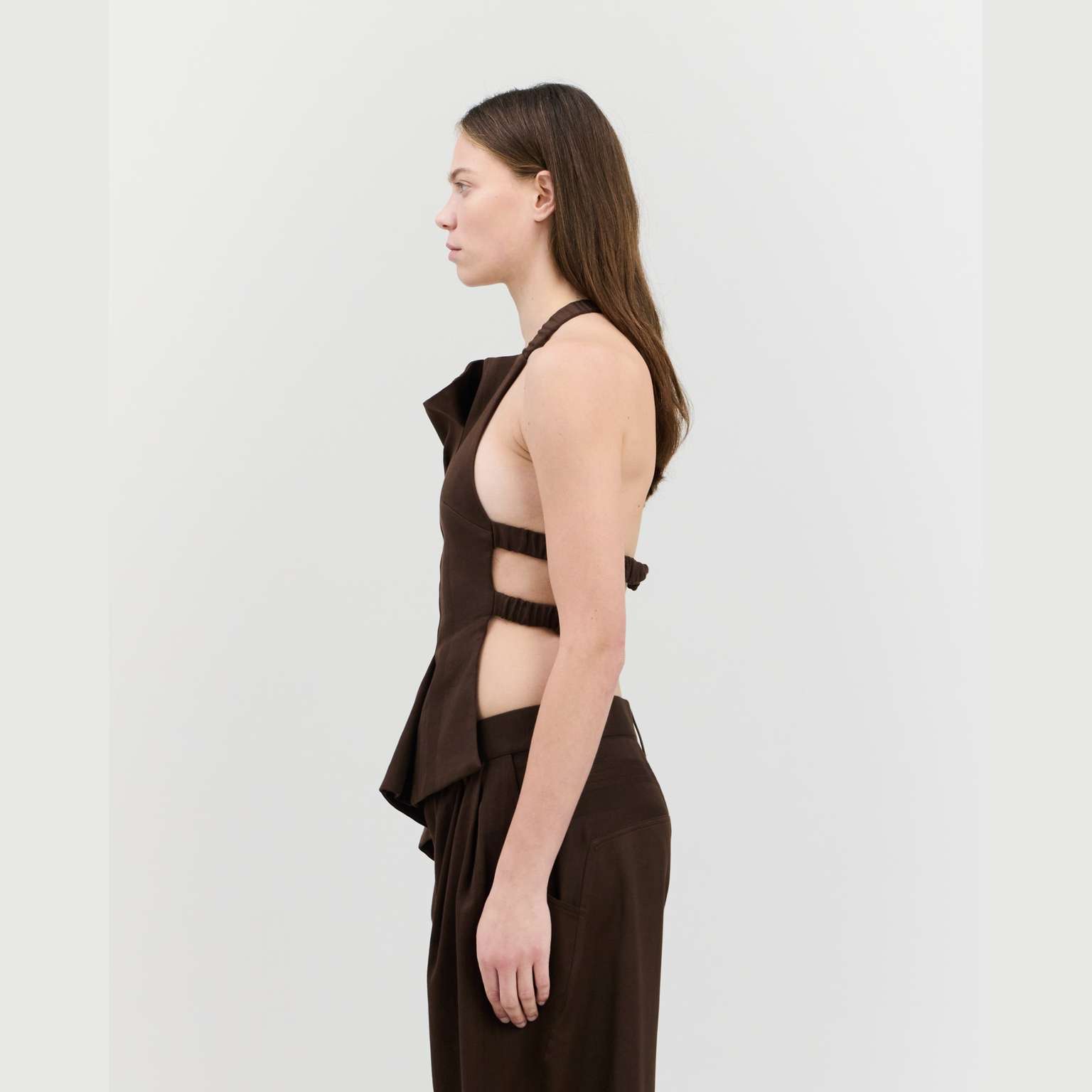 Maya Top Chocolate Brown