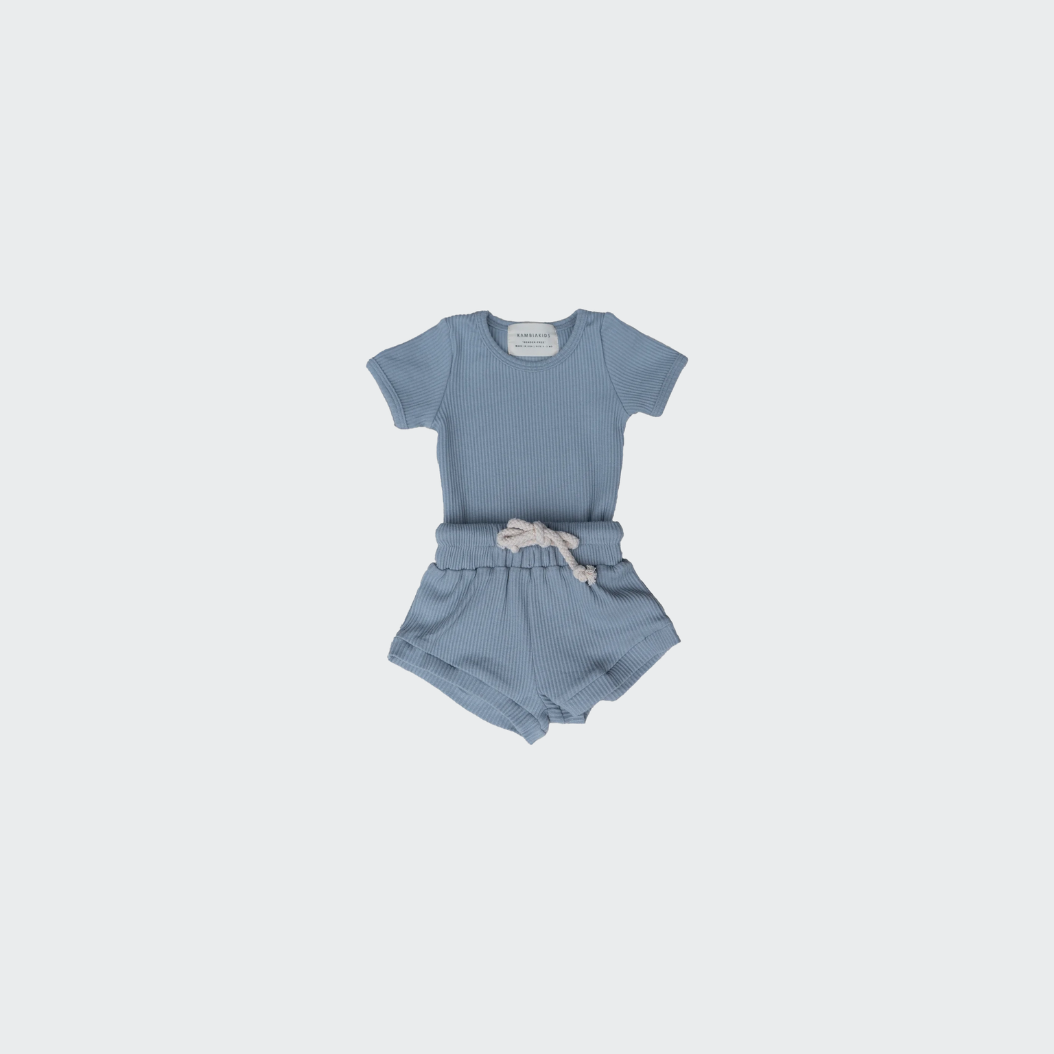 Ribbed Short Set