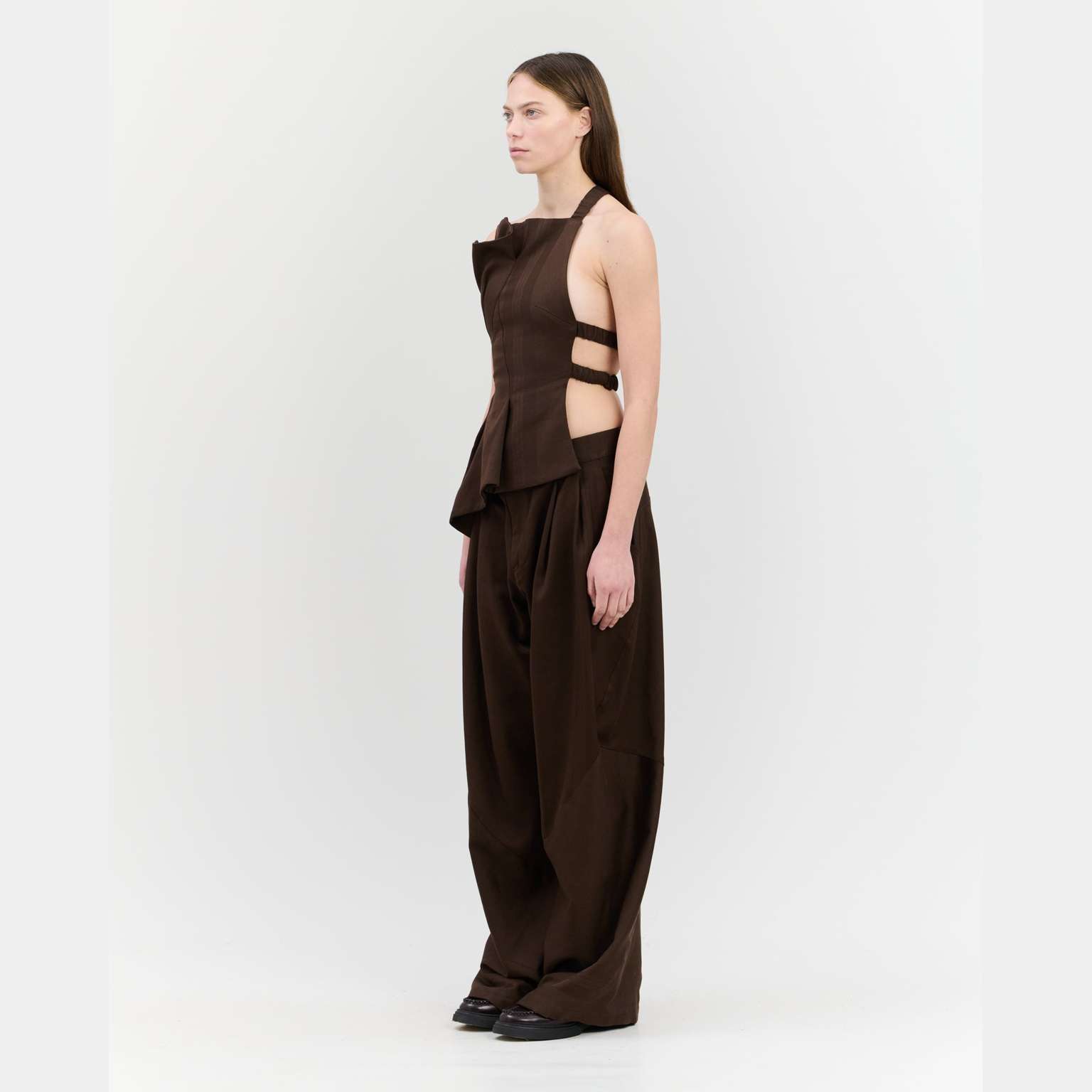 Maya Top Chocolate Brown