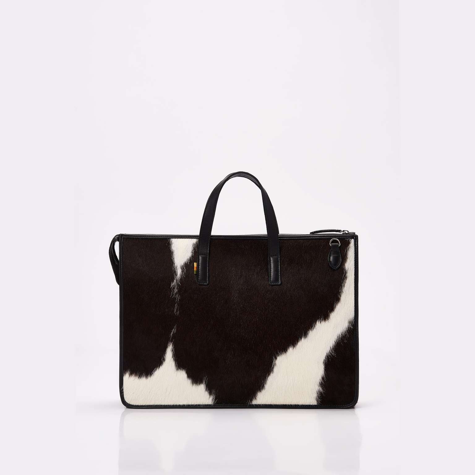 Cowhide Leather Slim Briefcase