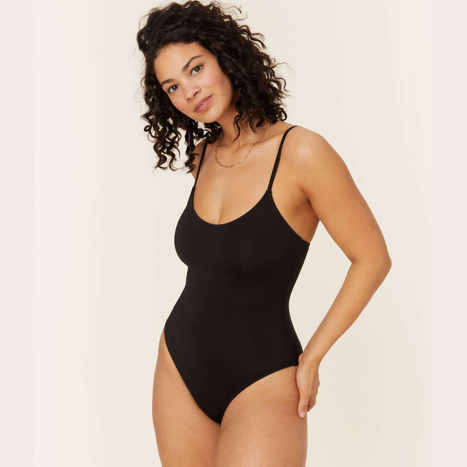The Amalfi One Piece - Flat - Black - Classic