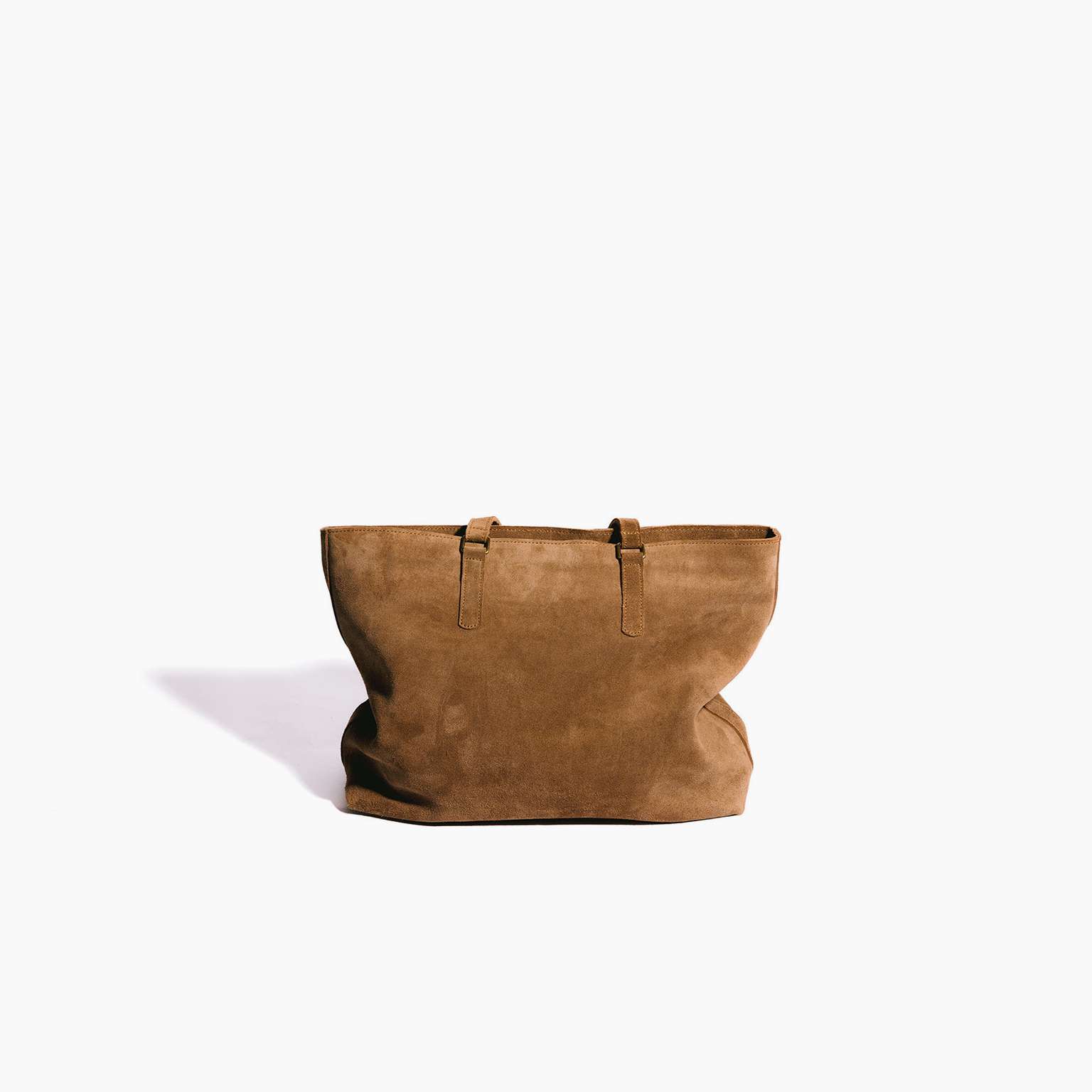 The Tote Bag, Caramel Suede