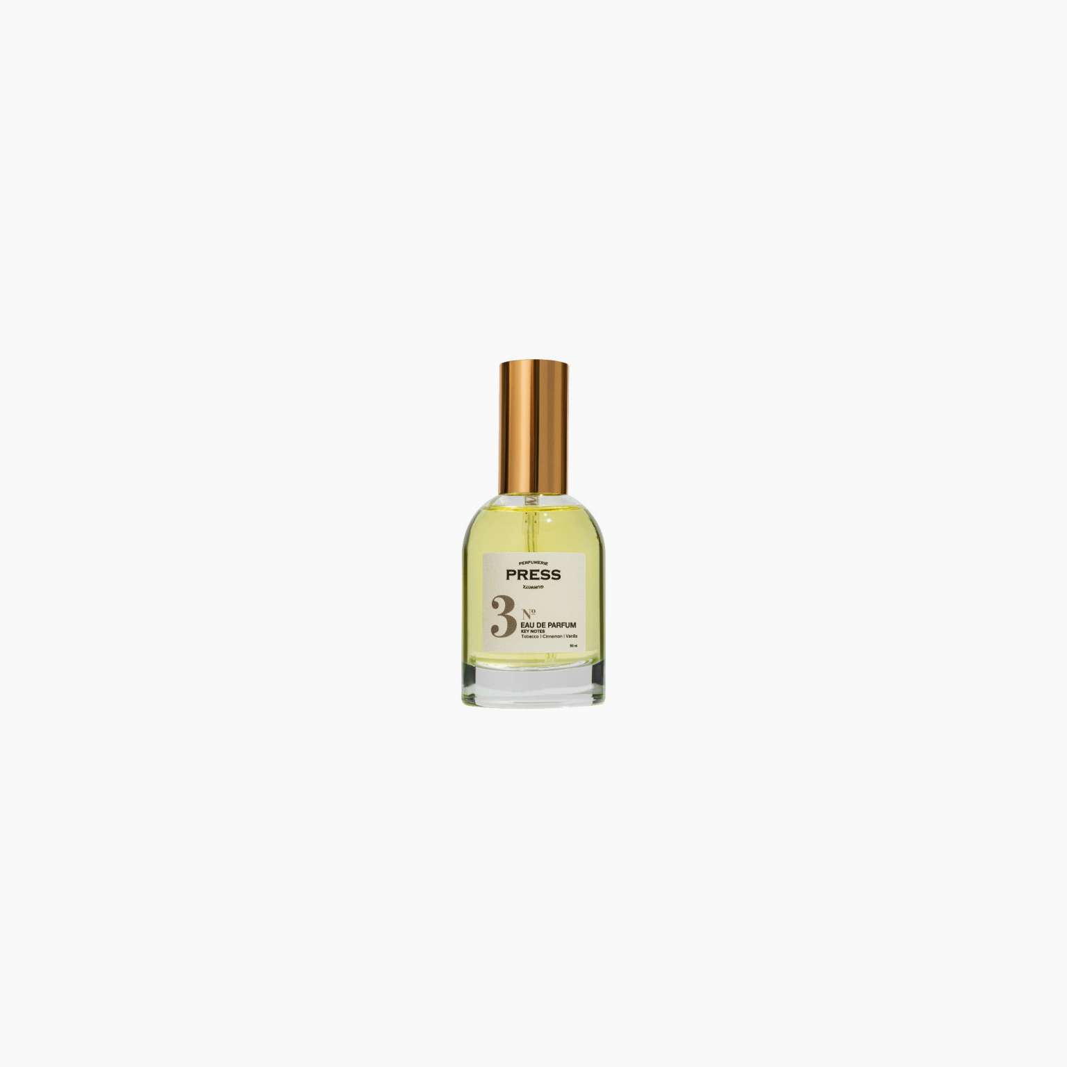 Eau de Parfum № 3 Tobacco, Cinnamon, Vanilla