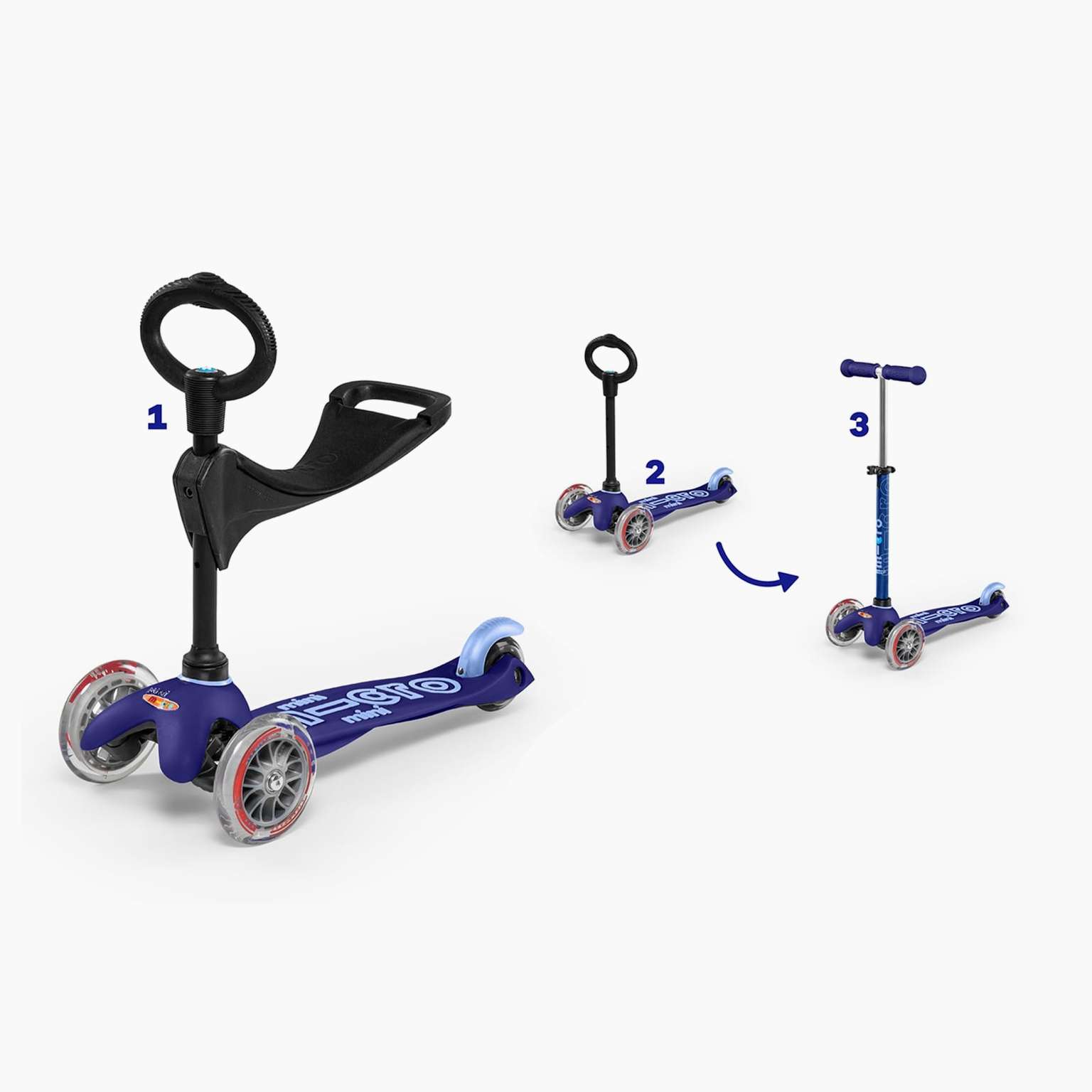 Mini 3in1 Deluxe Scooter