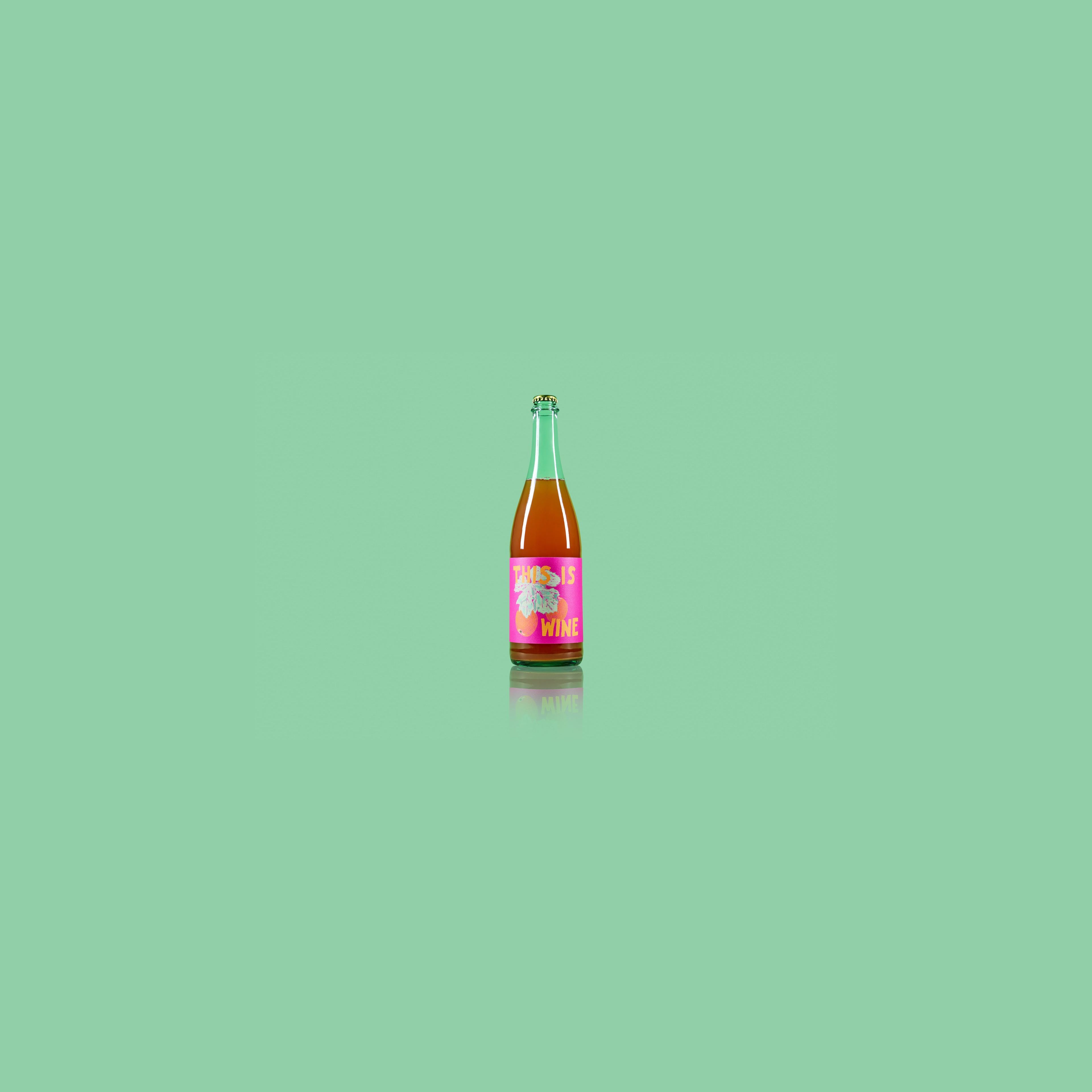 2021 'This Is Wine' Sparkling Apple Cider Pressed on Carignan Skins