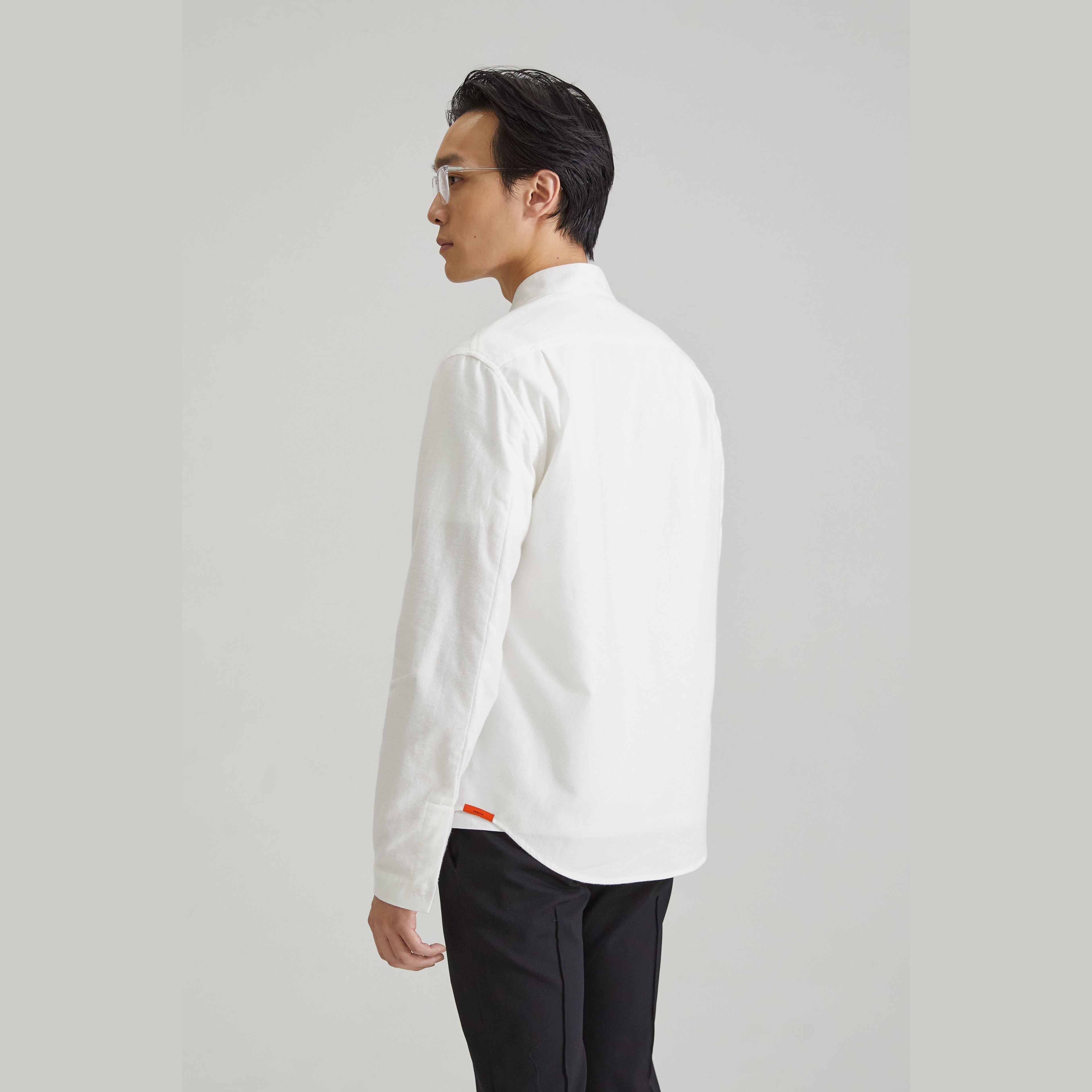 Modena Shirt / White Flannel