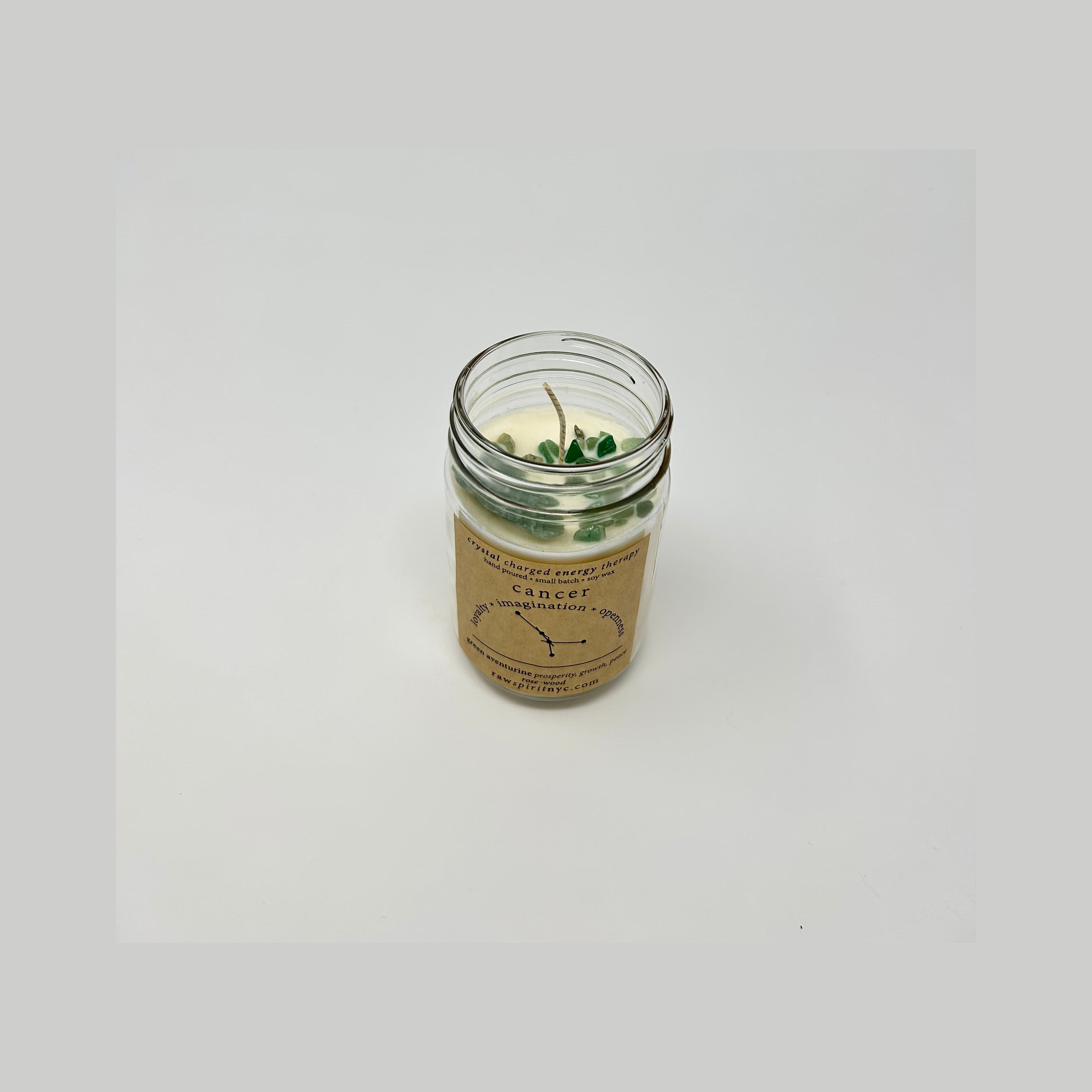 Cancer - Crystal Charged Energy Candle