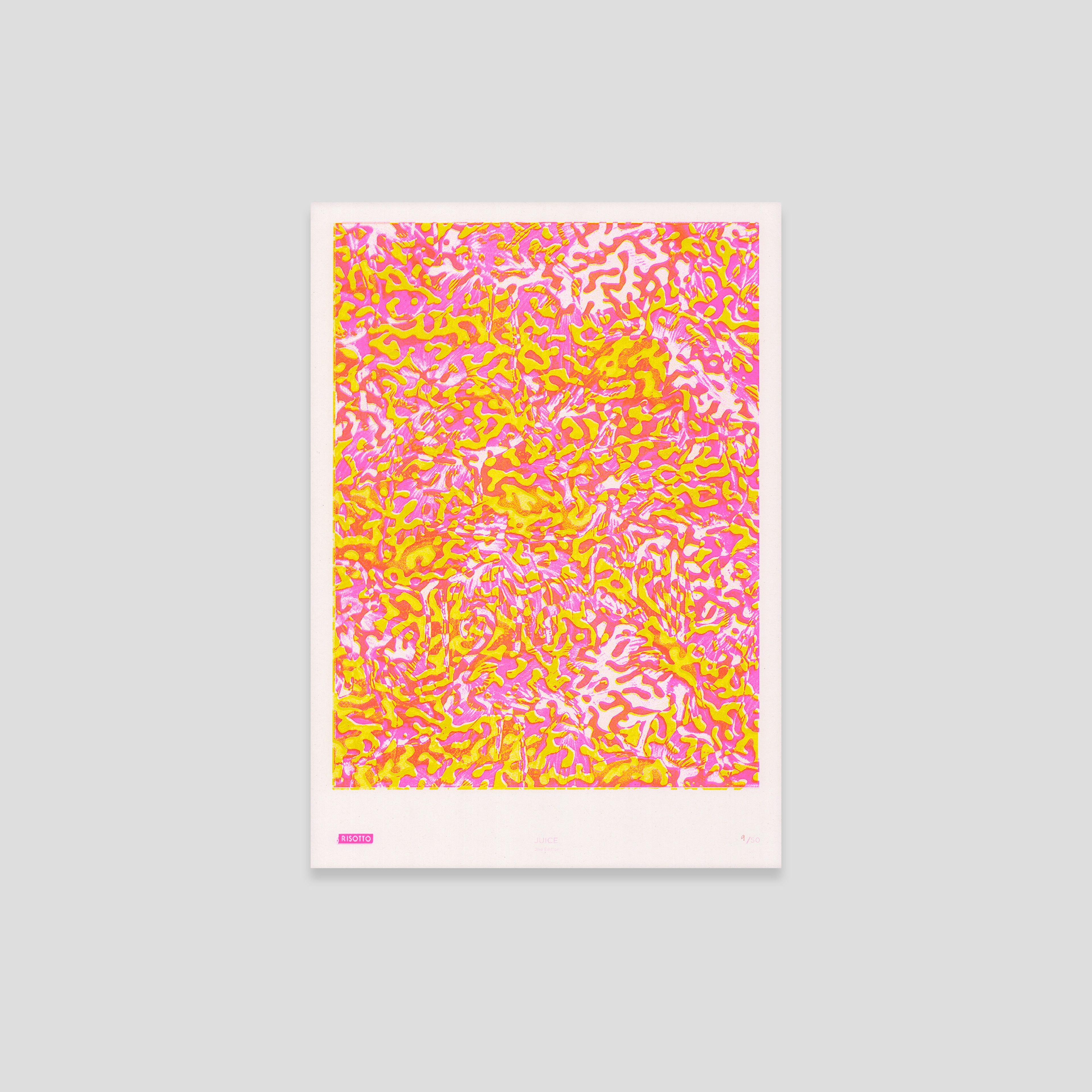 Juice - Experiments Collection: Editioned A3 Print