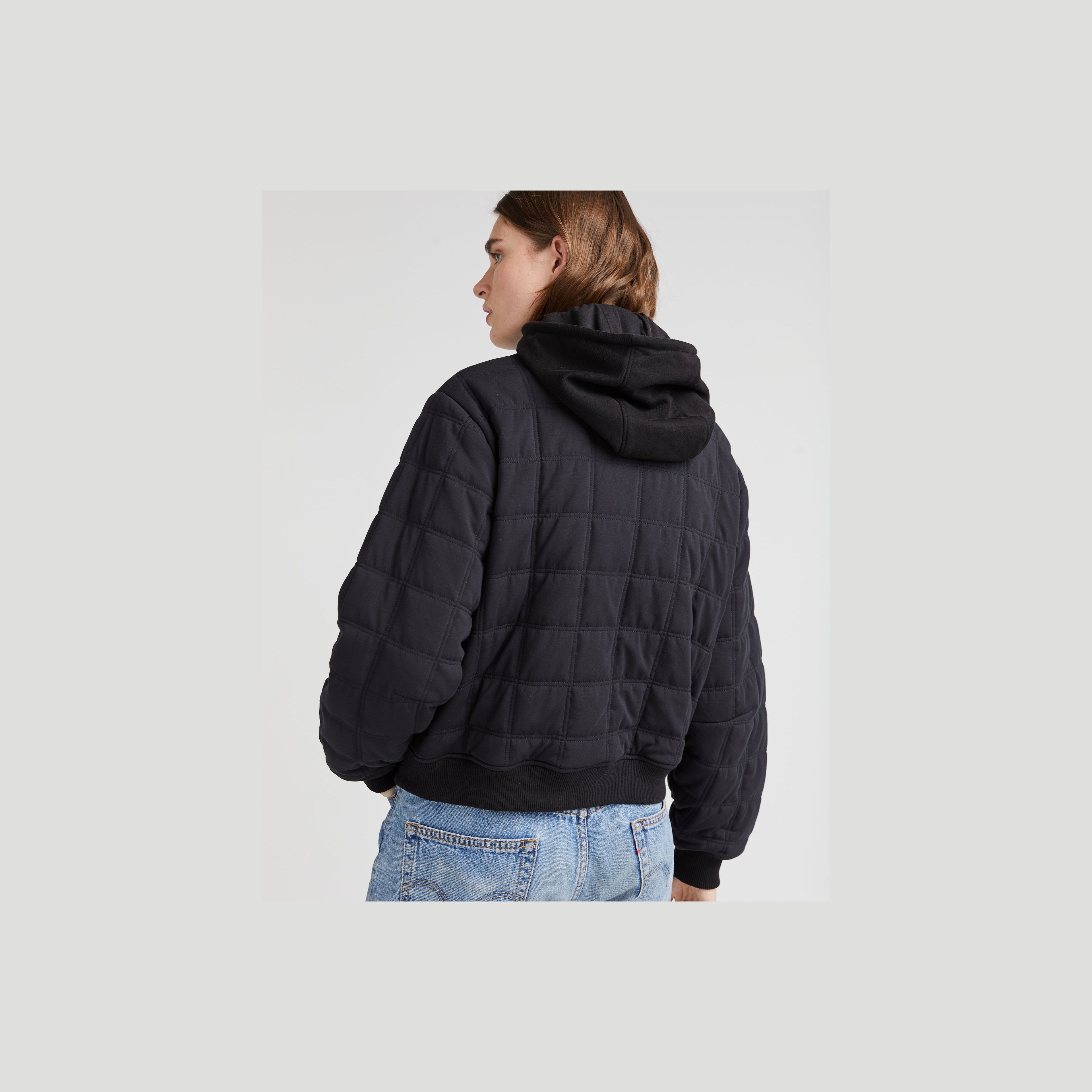 Women's Quilted Modal Bomber Jacket