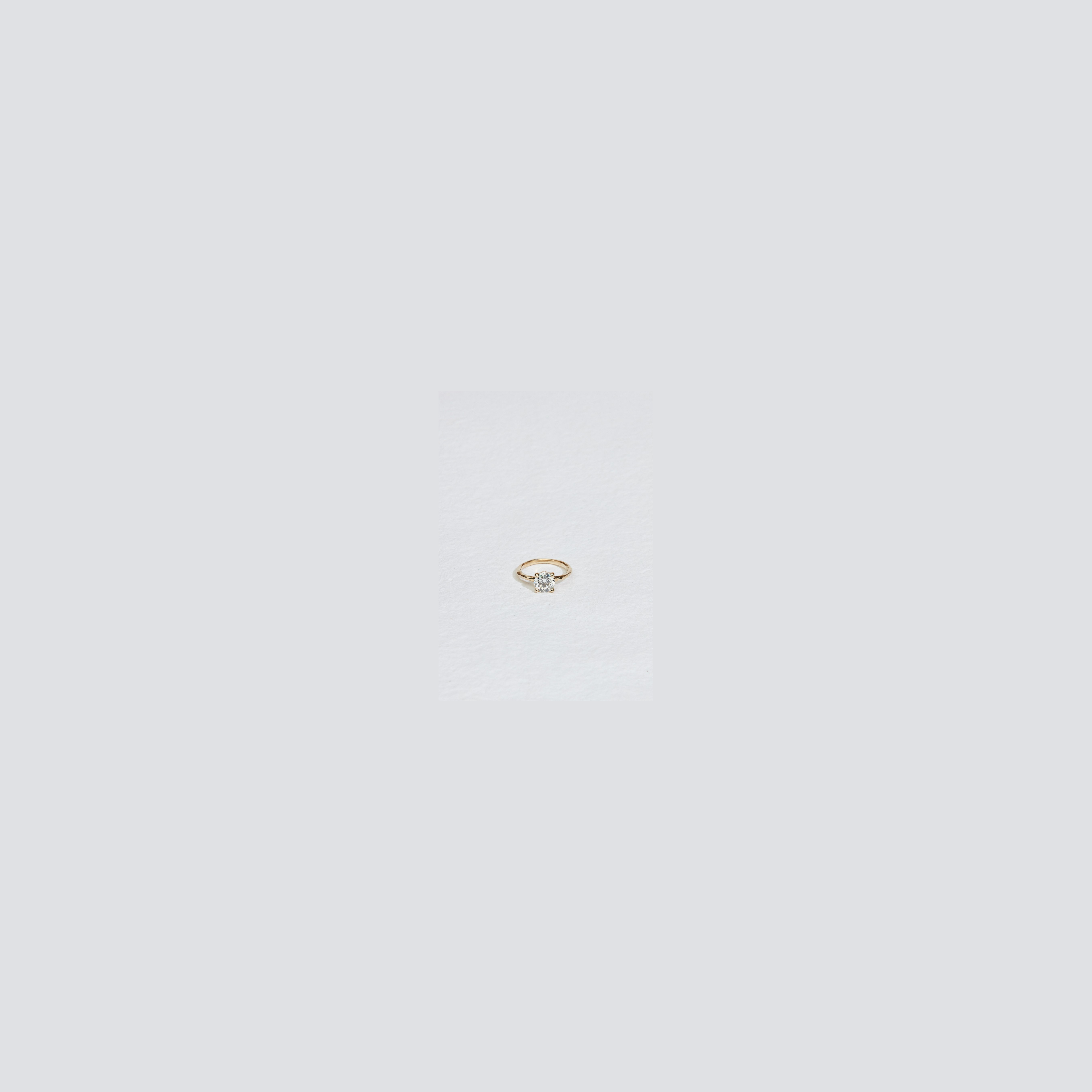 JP GILD FOUR PRONG ROUND DIAMOND RING - 1.9ct