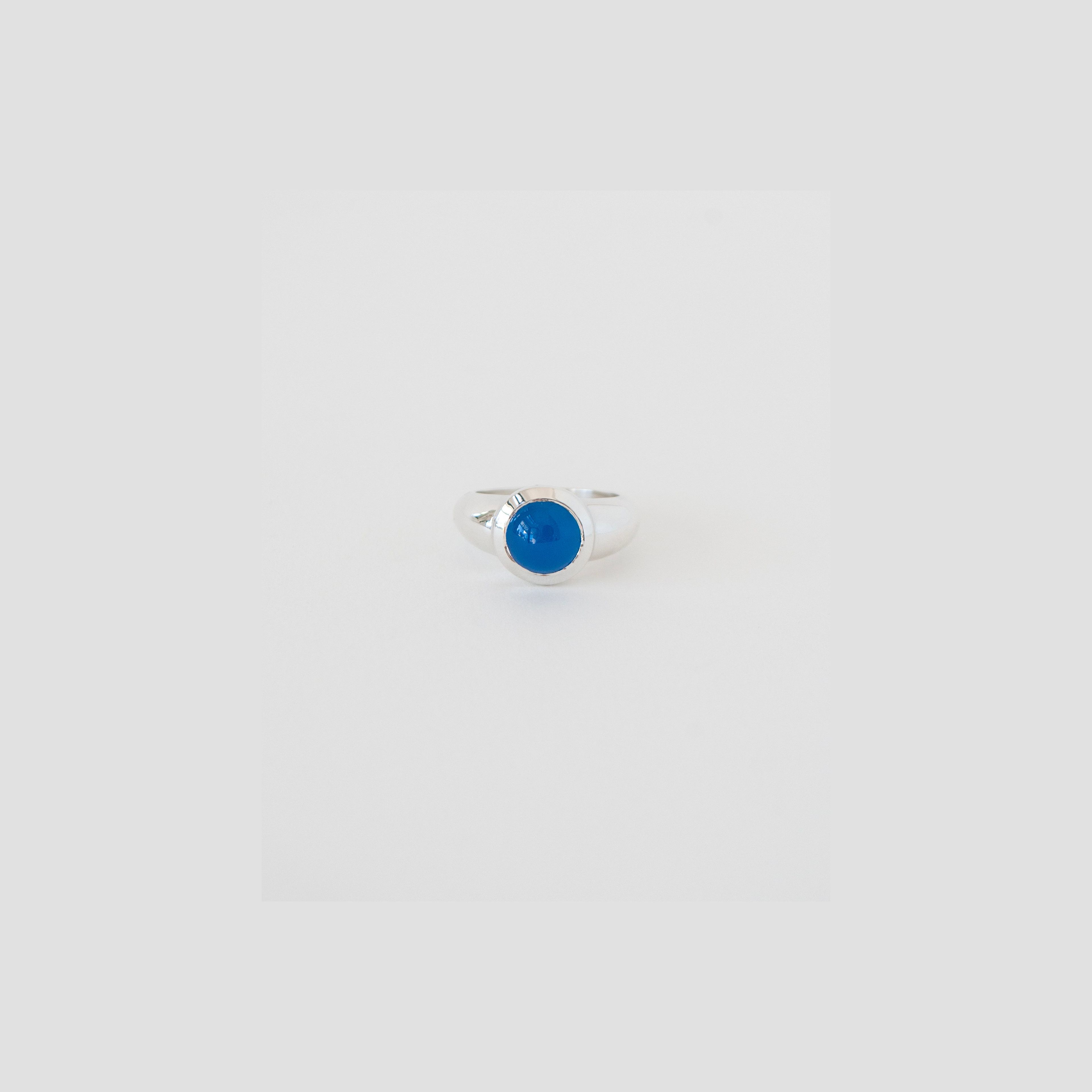 PLANET RING | BLUE ONYX