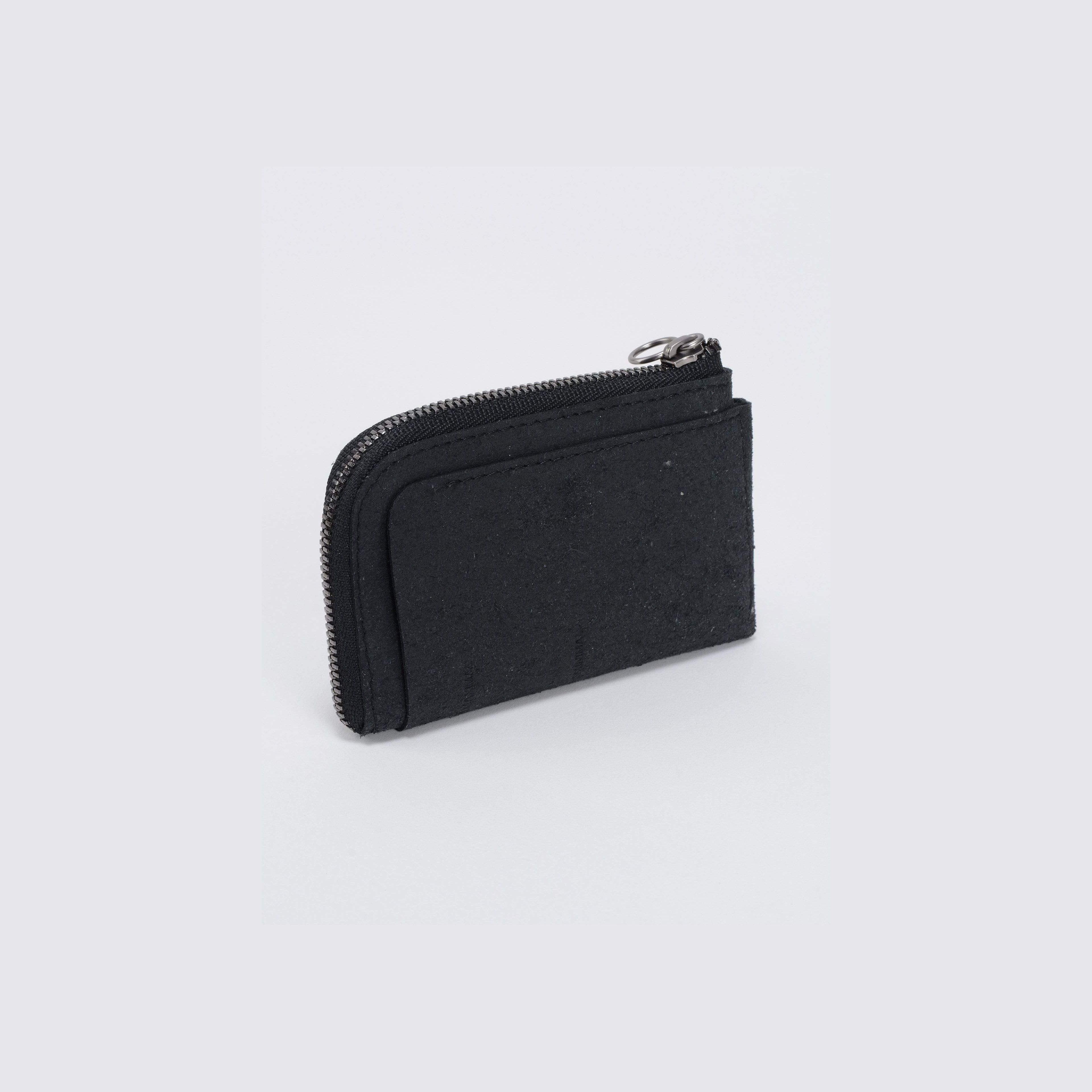 Zippered Wallet Recycled Leather