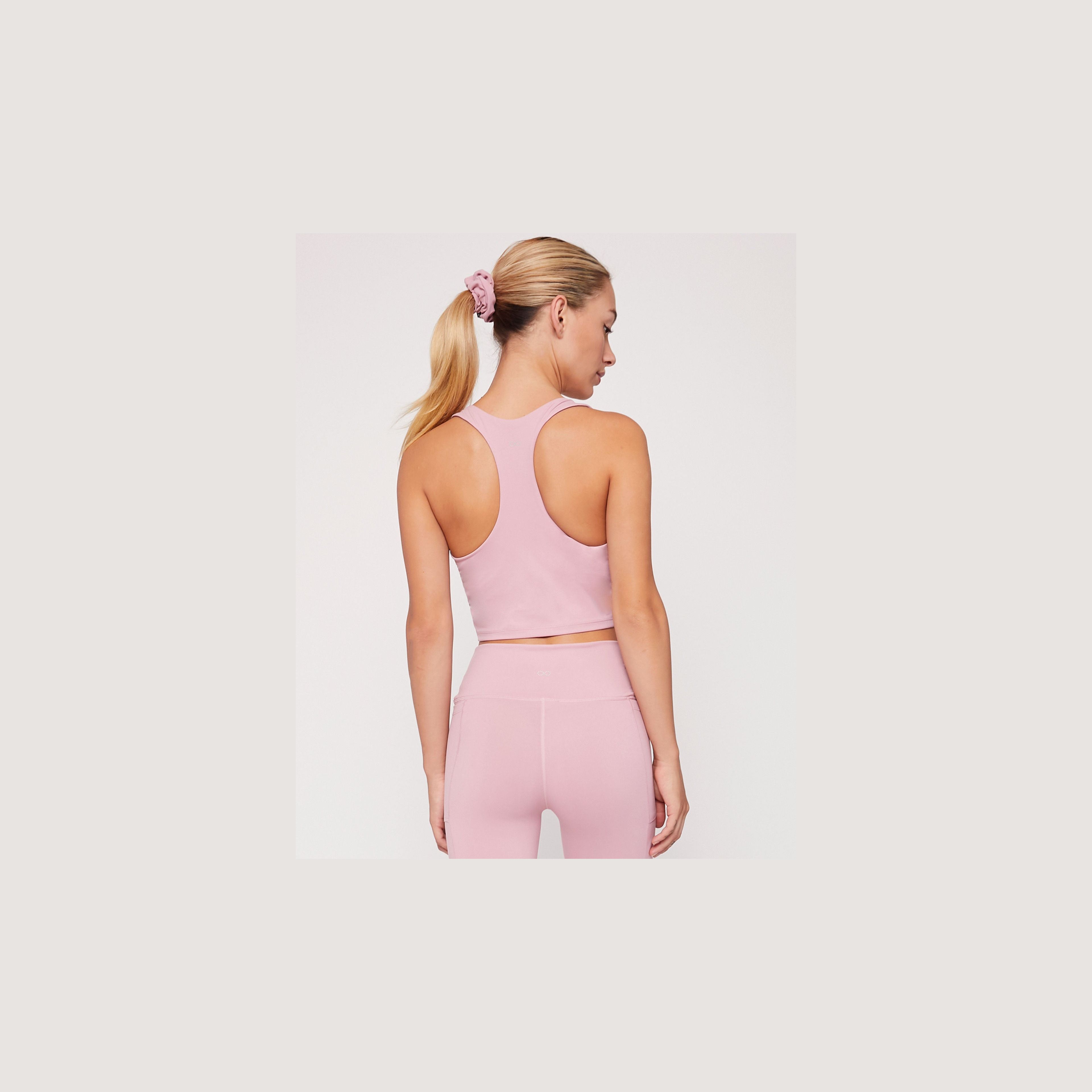 Gymshark Gymshark Sweat Seamless Longline Sports Bra - Terracotta Pink on  Marmalade
