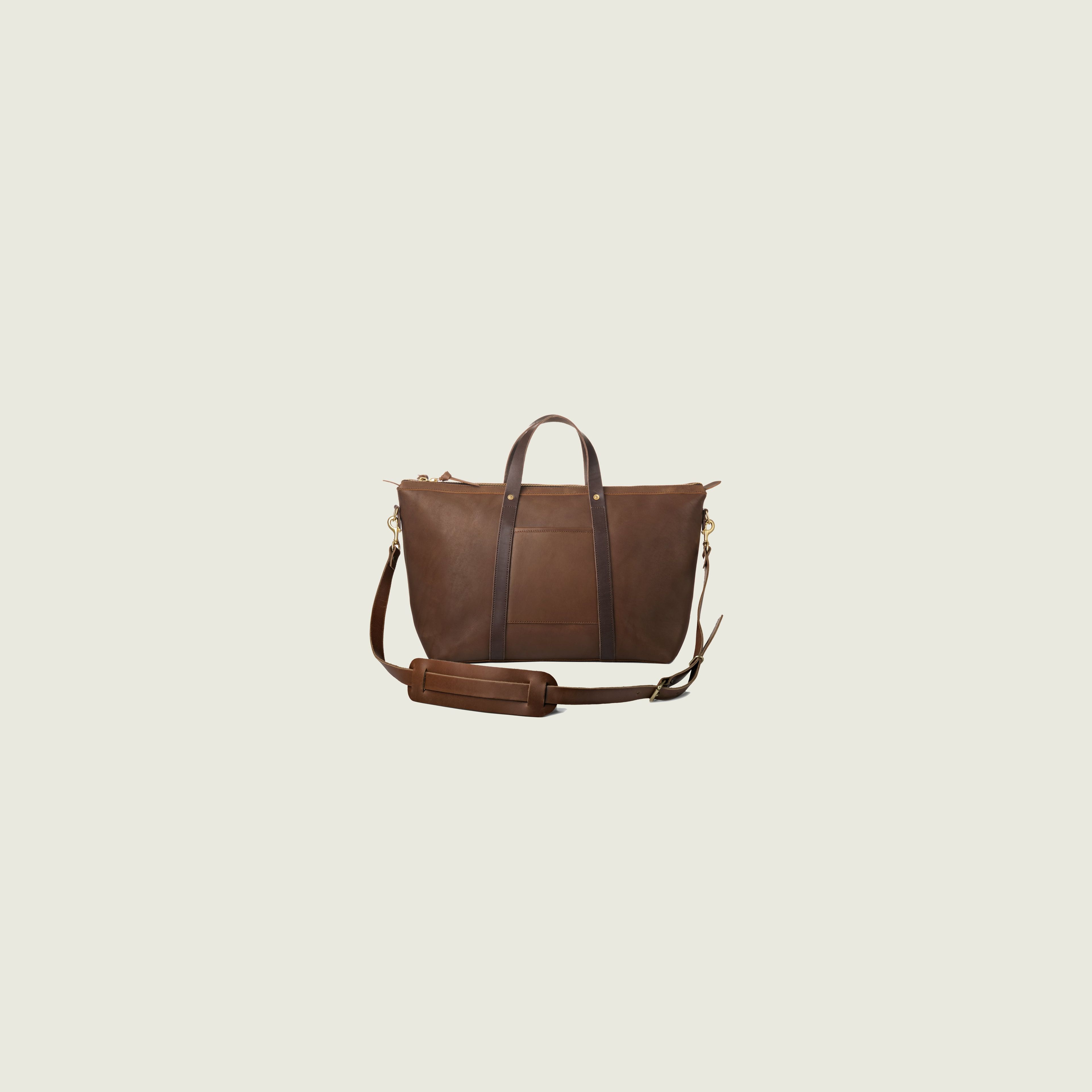 Leather Travel Tote