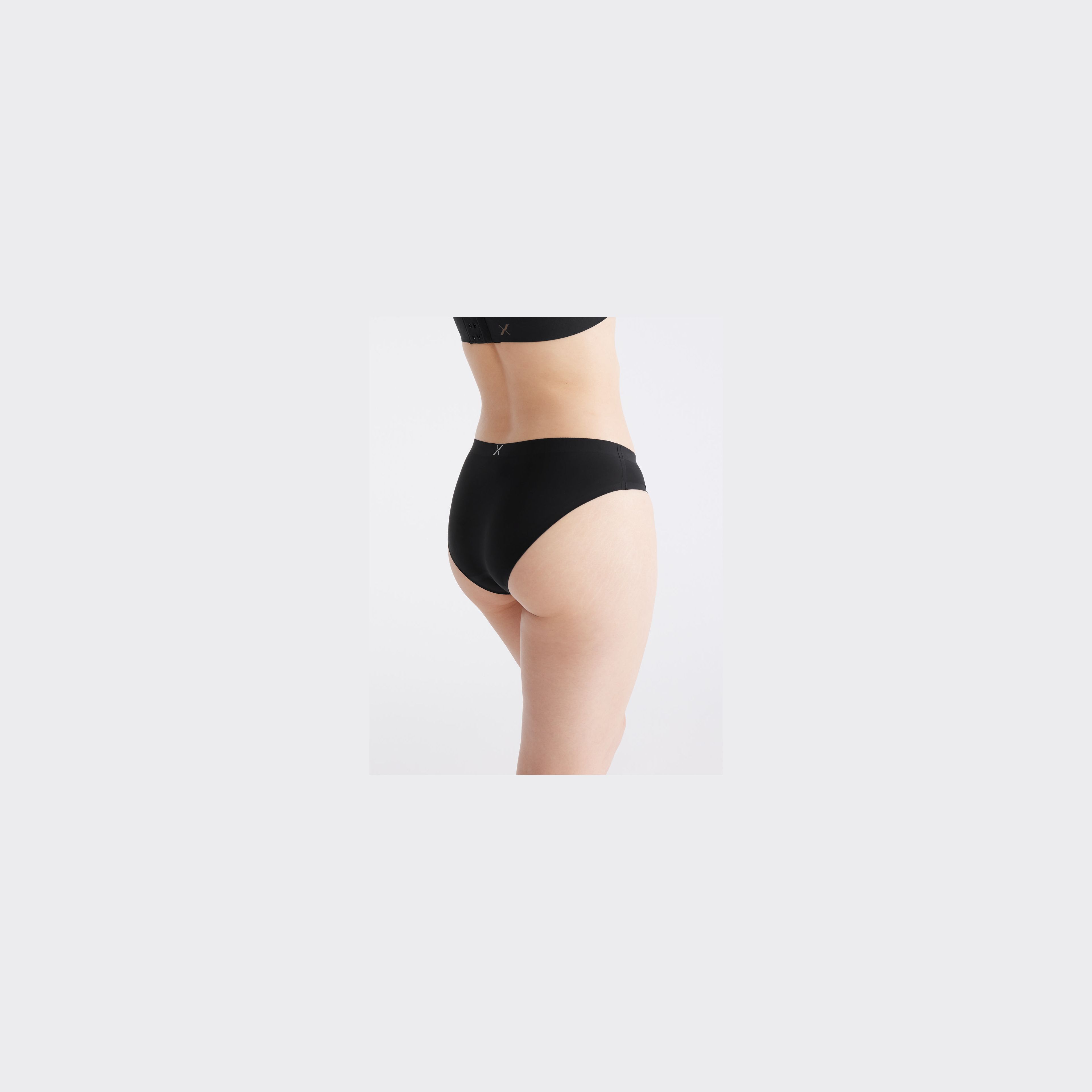 (kit item) Travel Kit Leakproof Bikini Black | Bikini (2 pairs of Black)