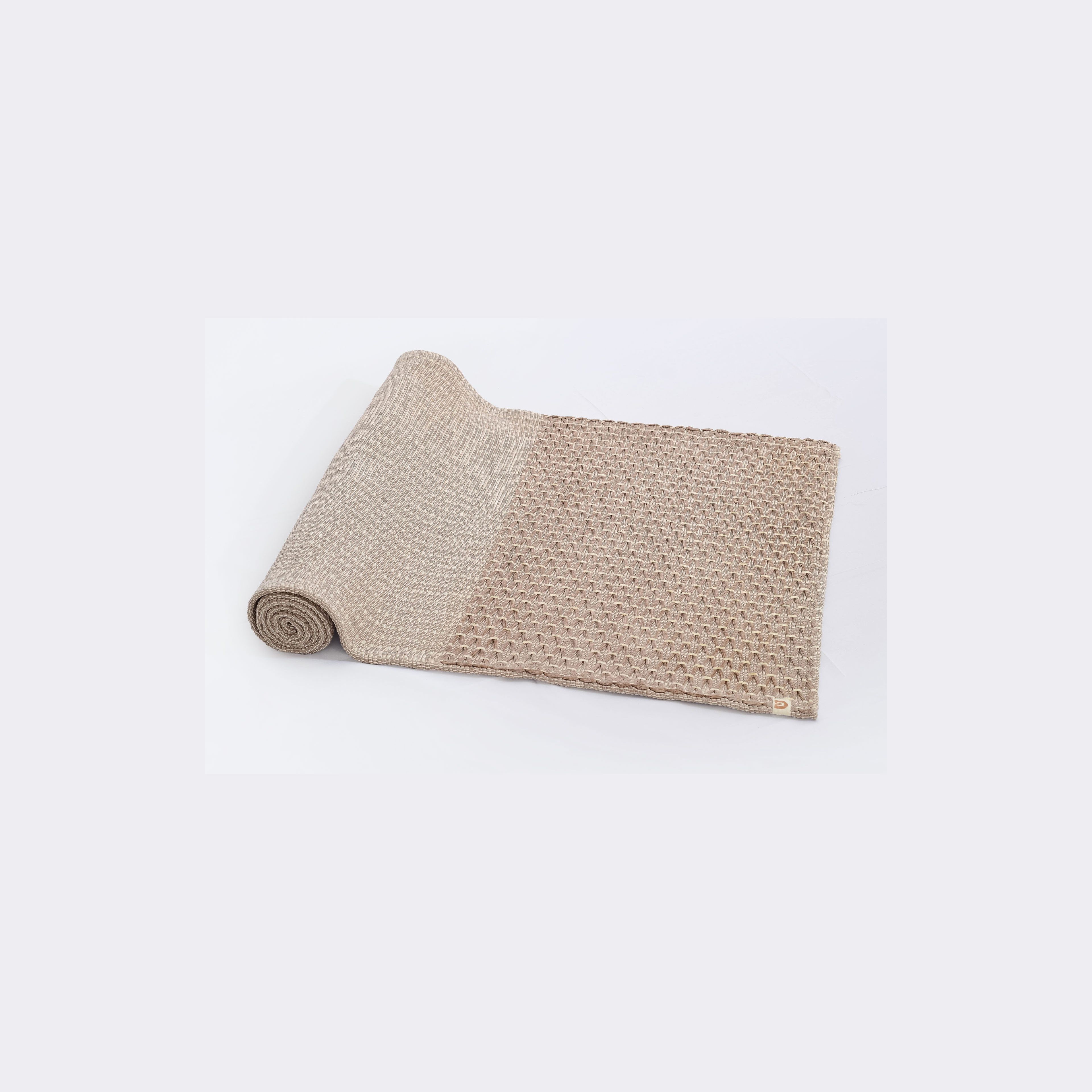 Diamond Yoga Mat - Clay 7mm - Organic Cotton