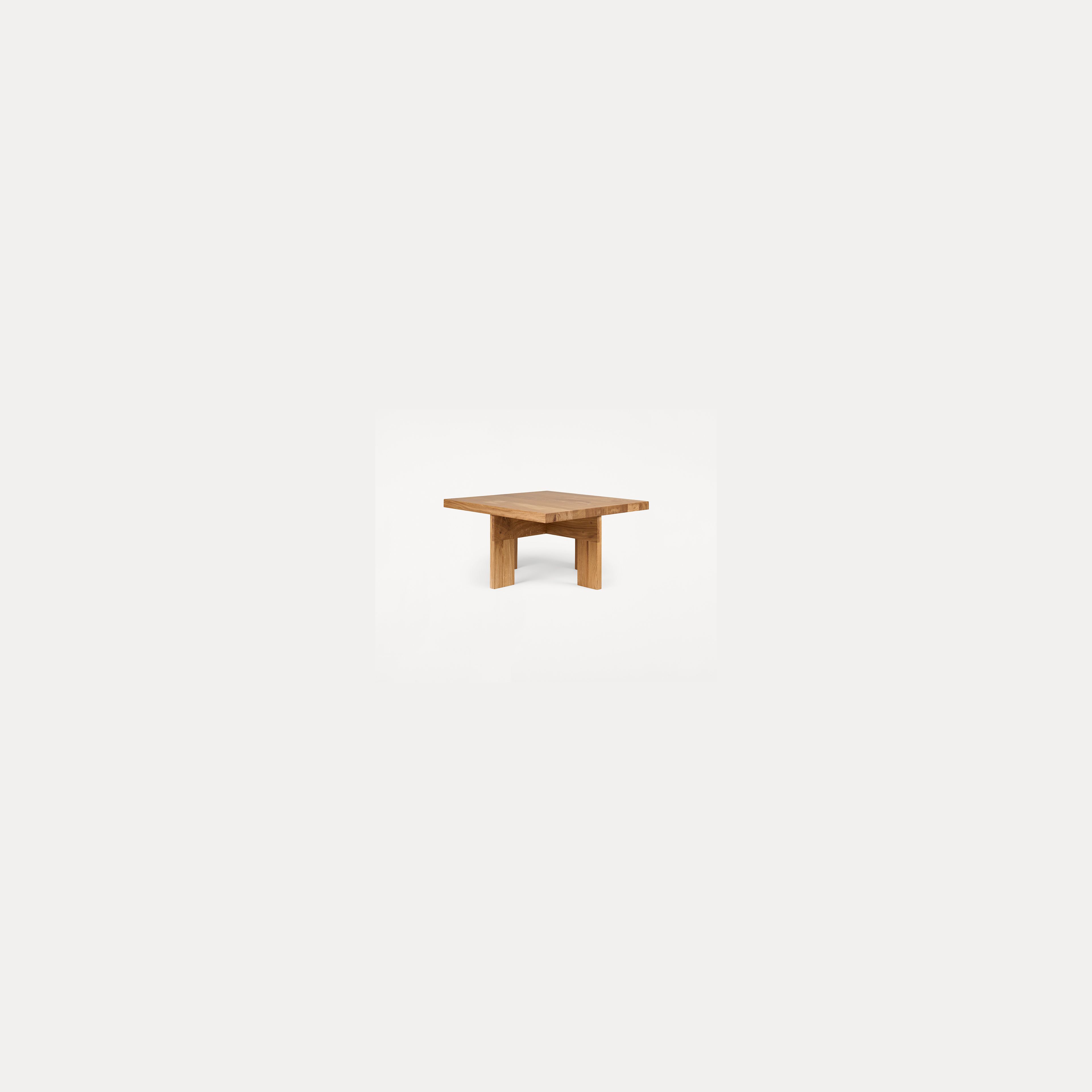 Farmhouse Coffee Table | Natural Oak | Square