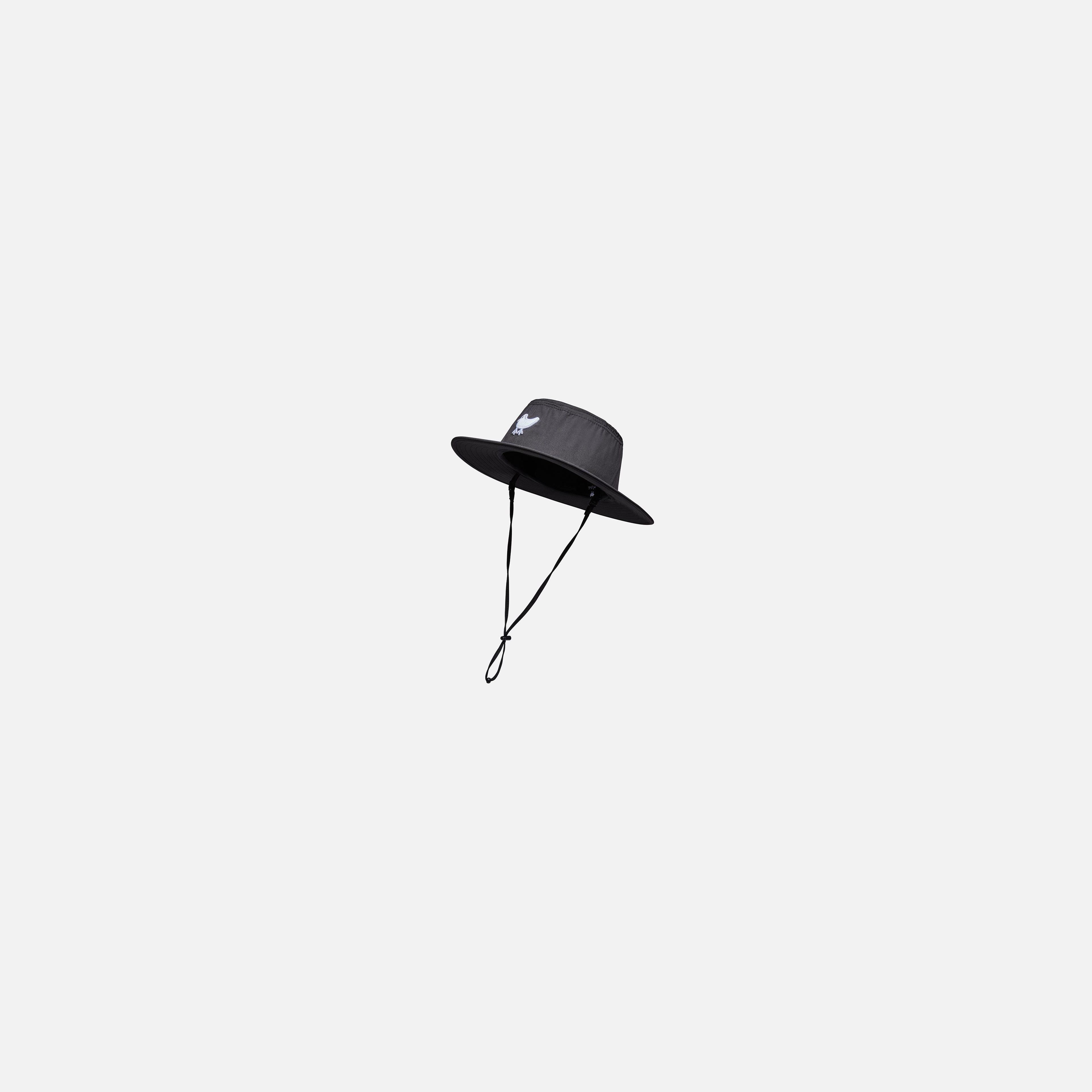 Bad Birdie Sun Bucket Hat - Black on Marmalade