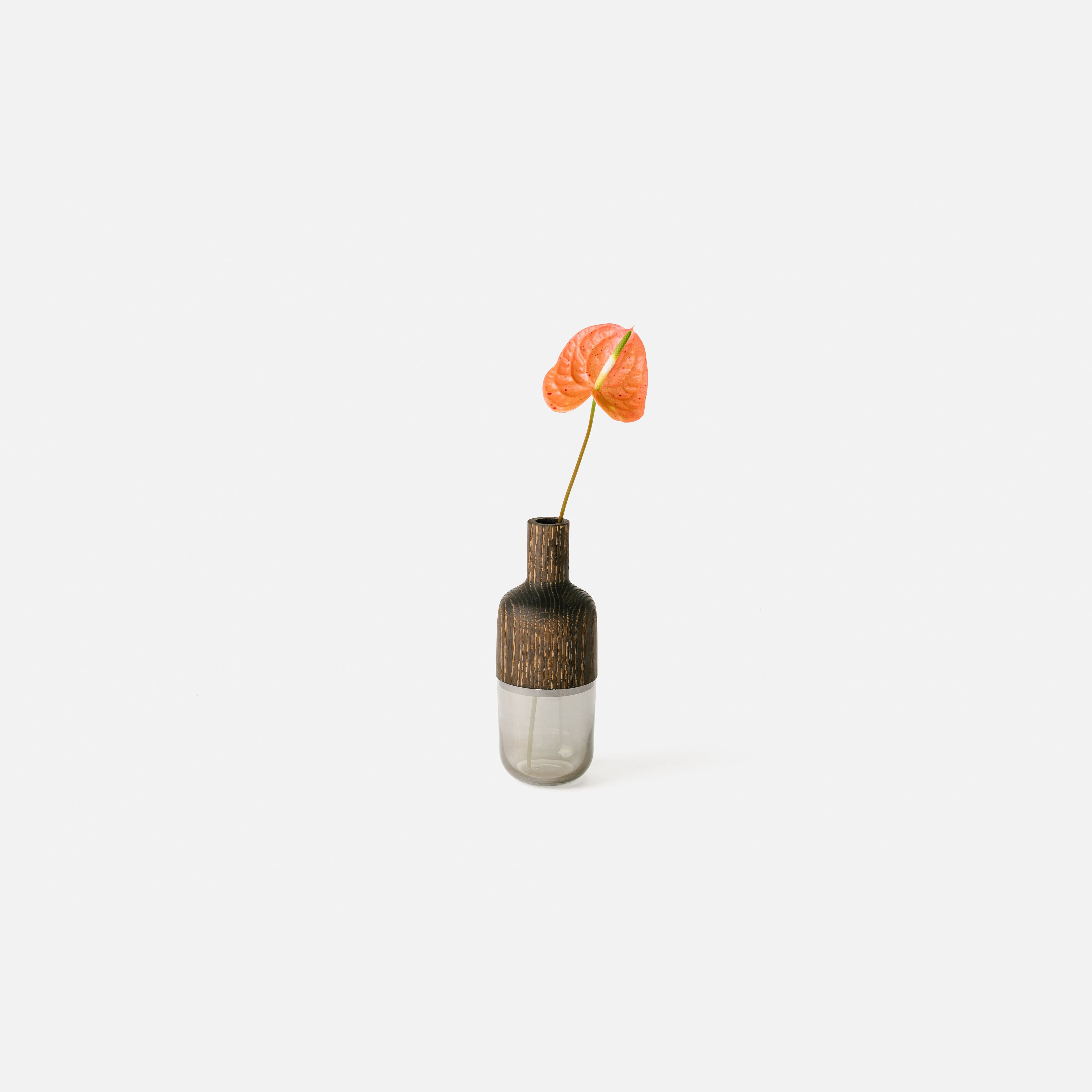 Marais Vase Collection | Solid Hardwood & Glass