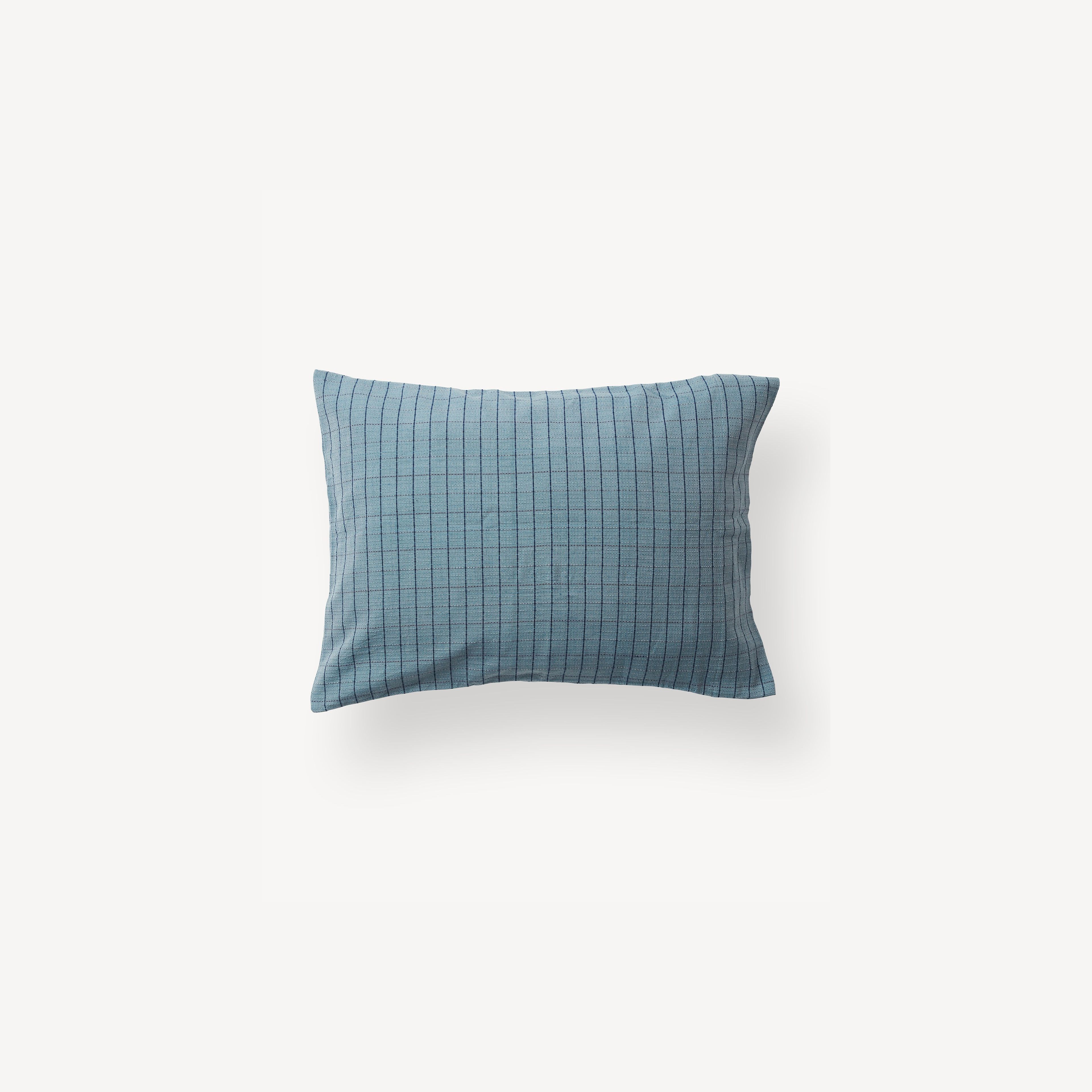 Grid Pillowcases - Blue