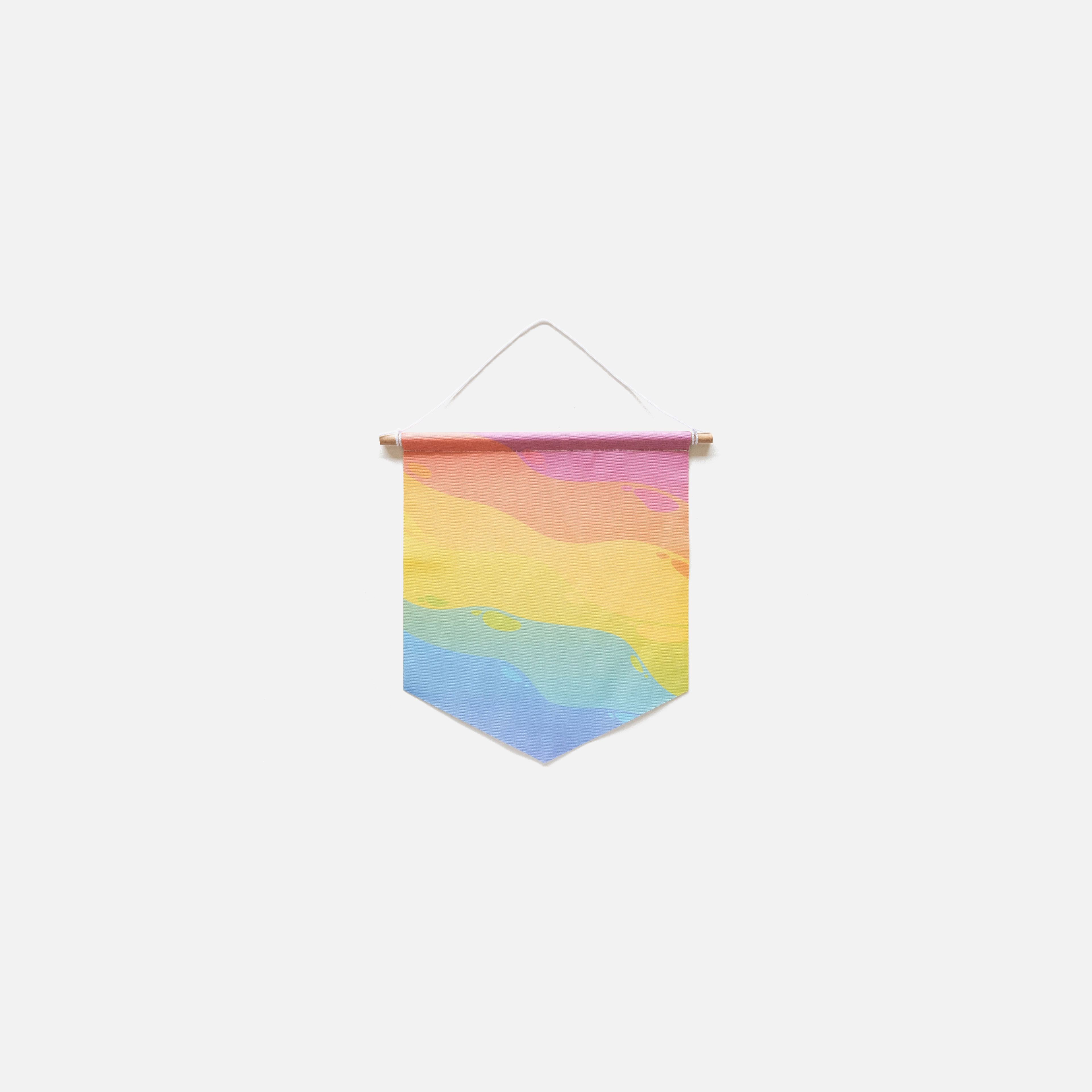 Rainbow Pin Flag