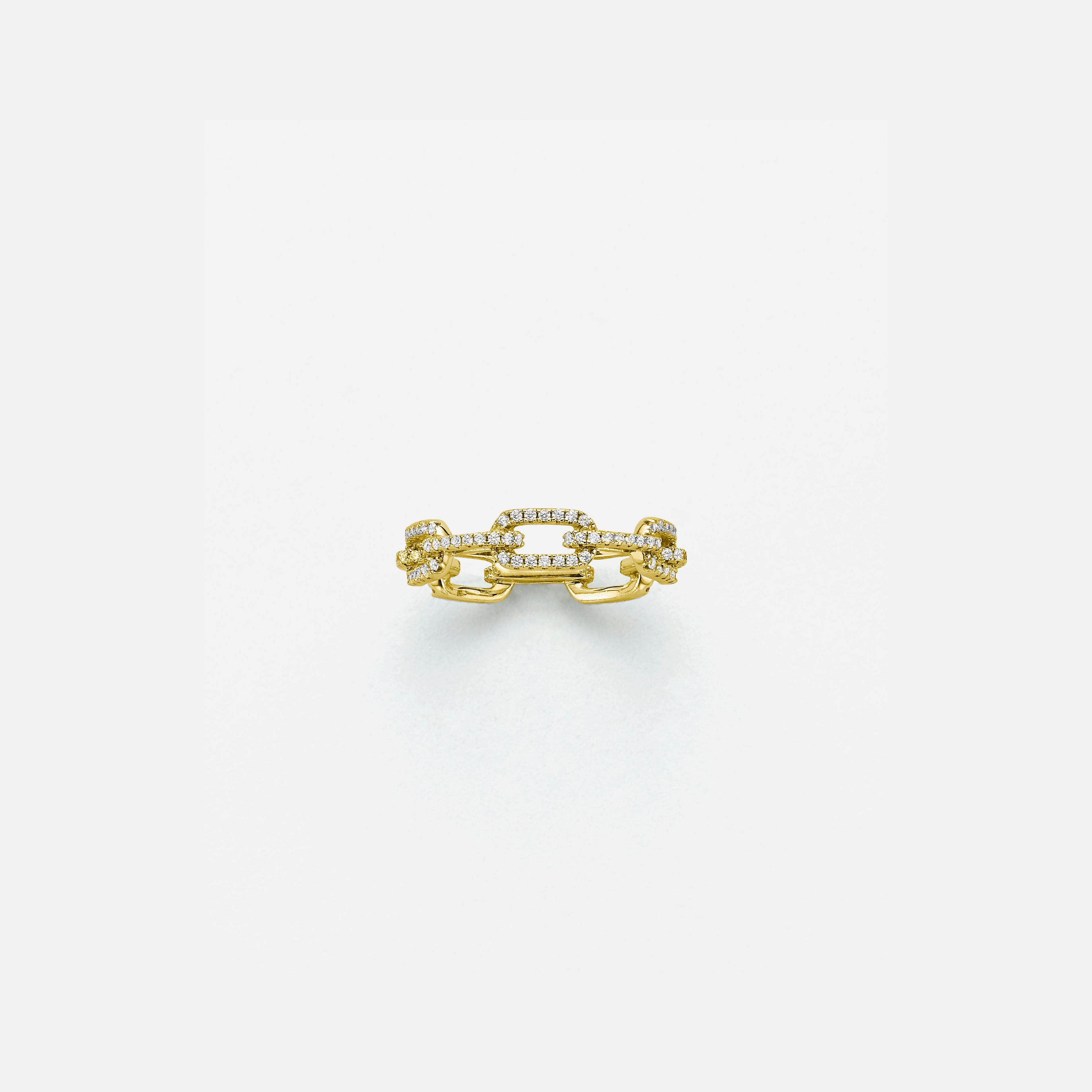 Elongated Cable Link Ring