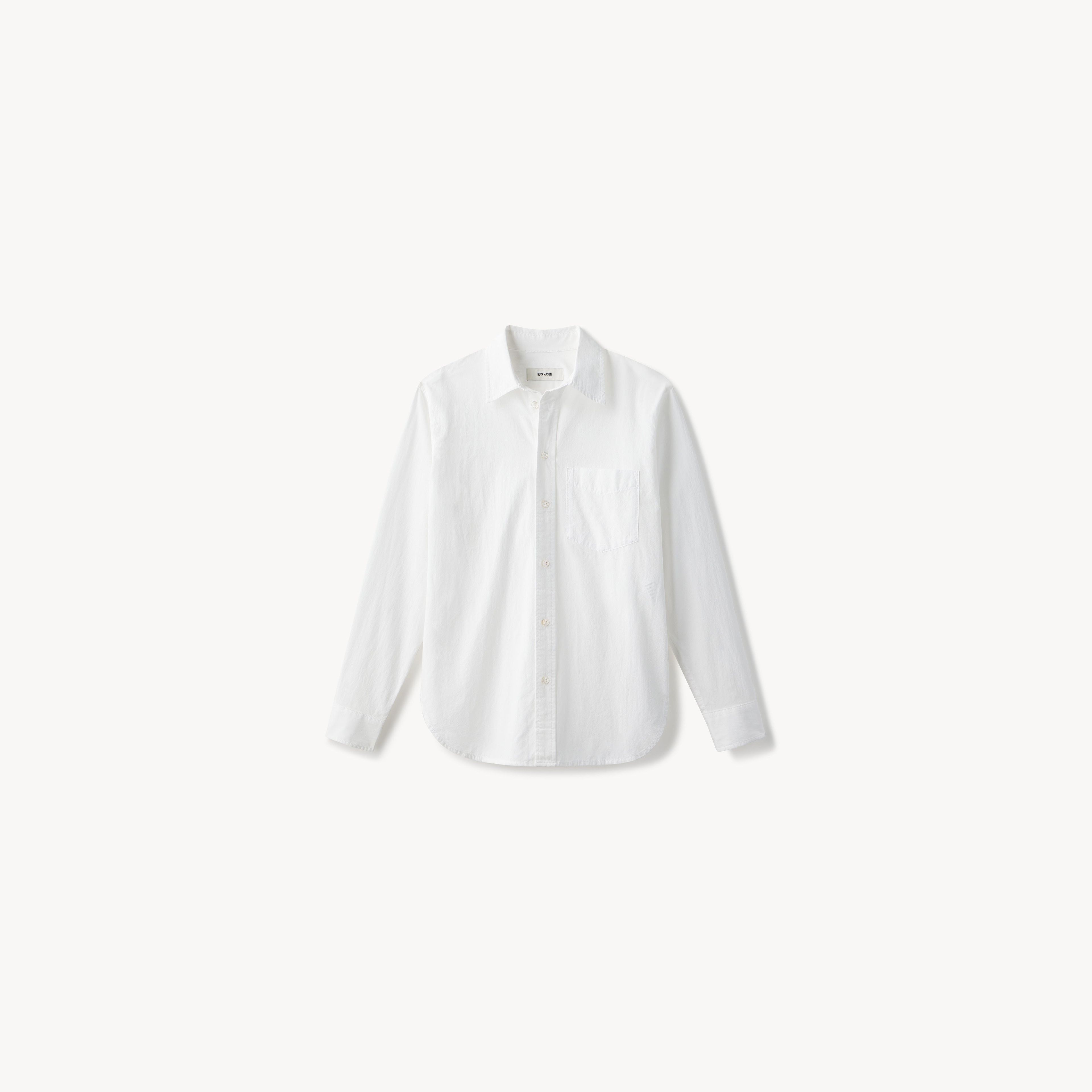 White Mainstay Cotton Shirt