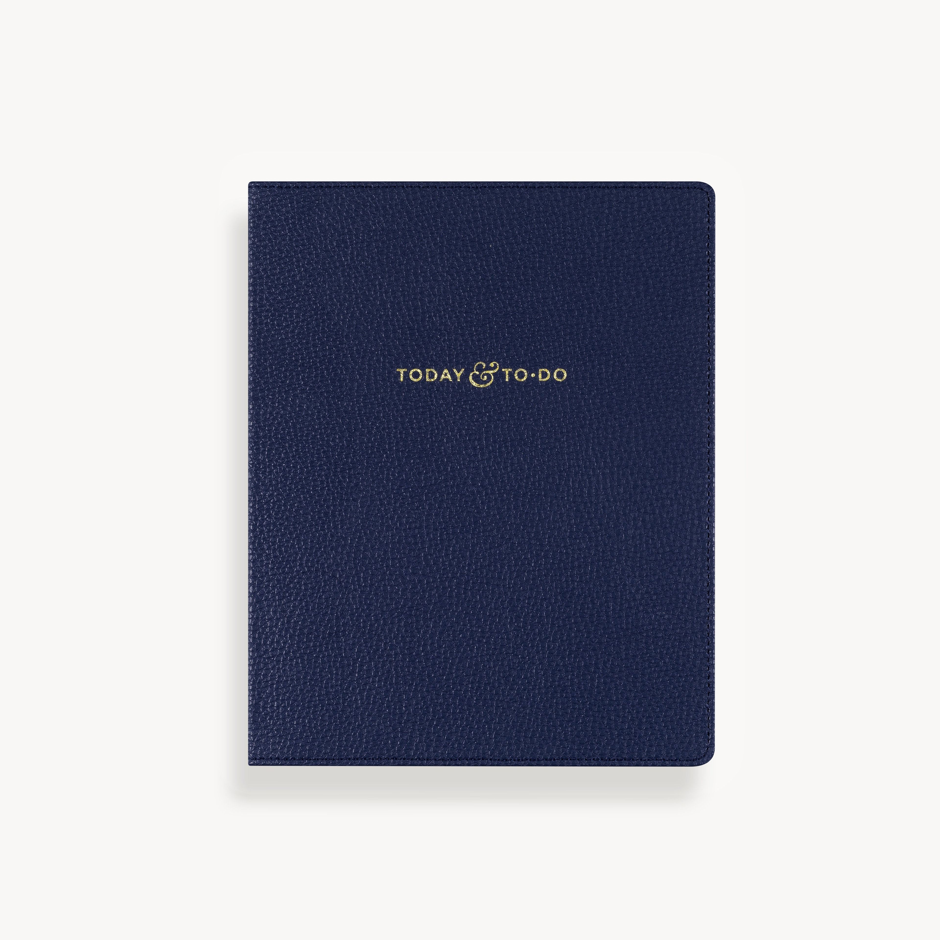 Today & To-Do Undated Planner: Hudson Navy