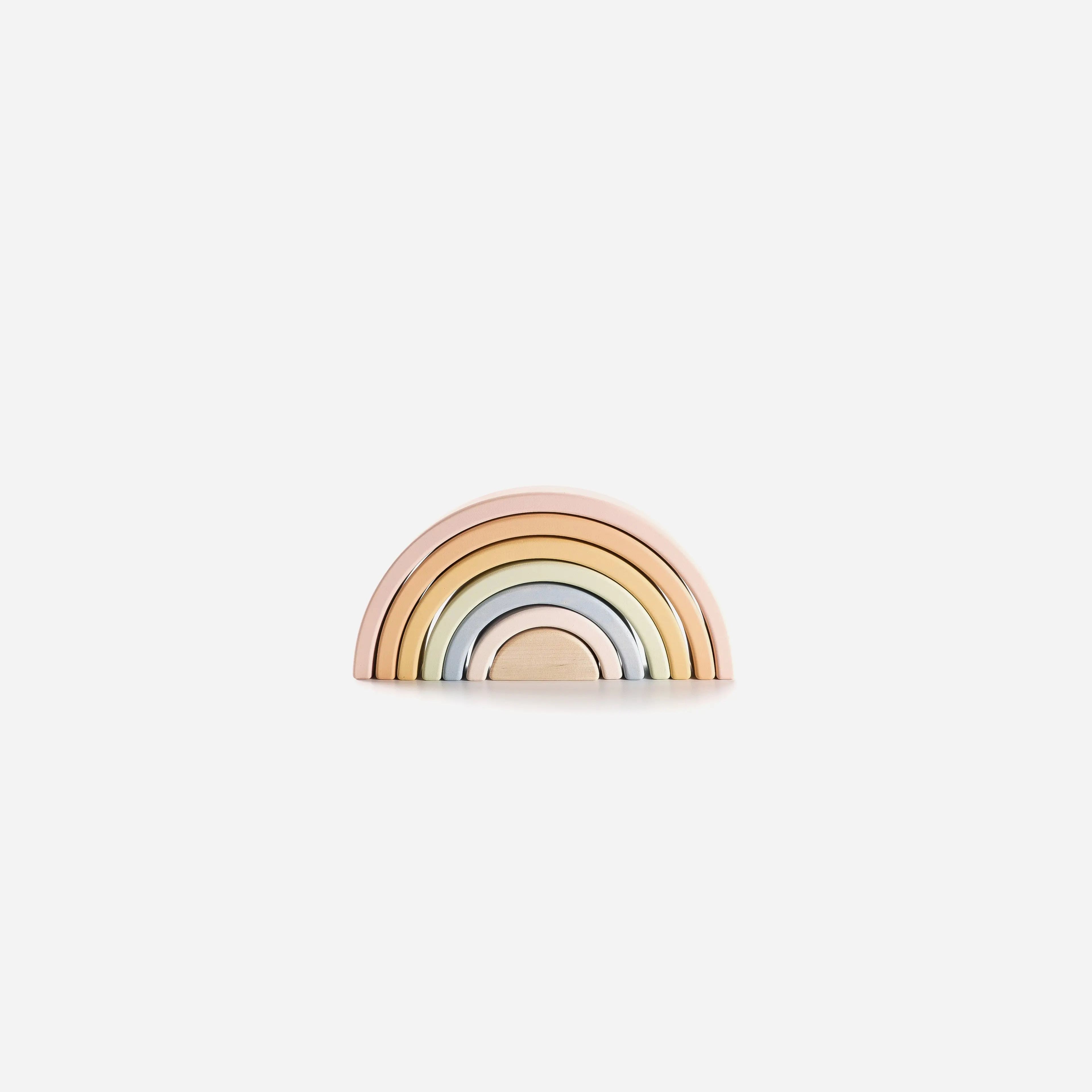 Handmade Rainbow Stacker - Pastel