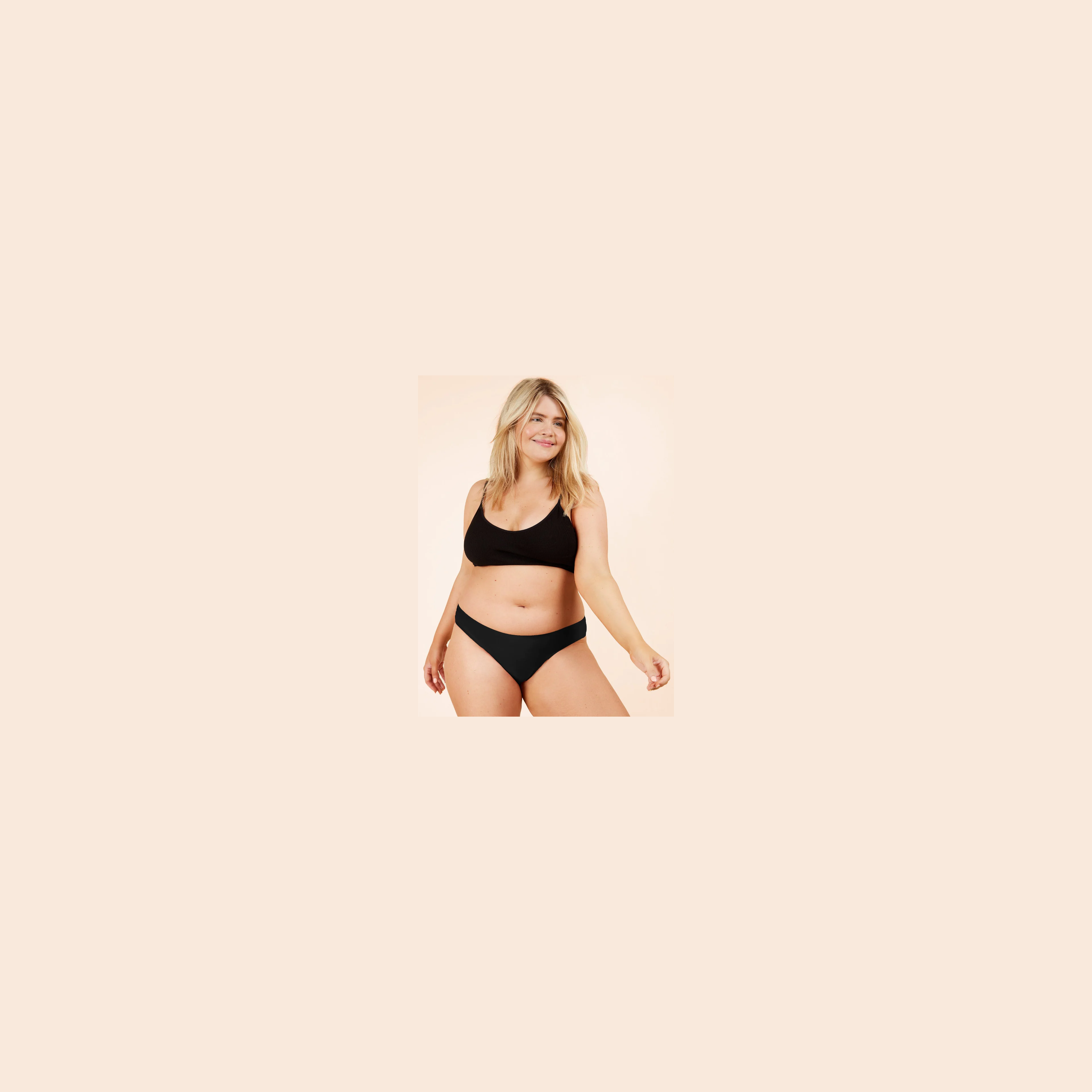 Seamless Period Underwear - Bikini Bliss | Sapphire