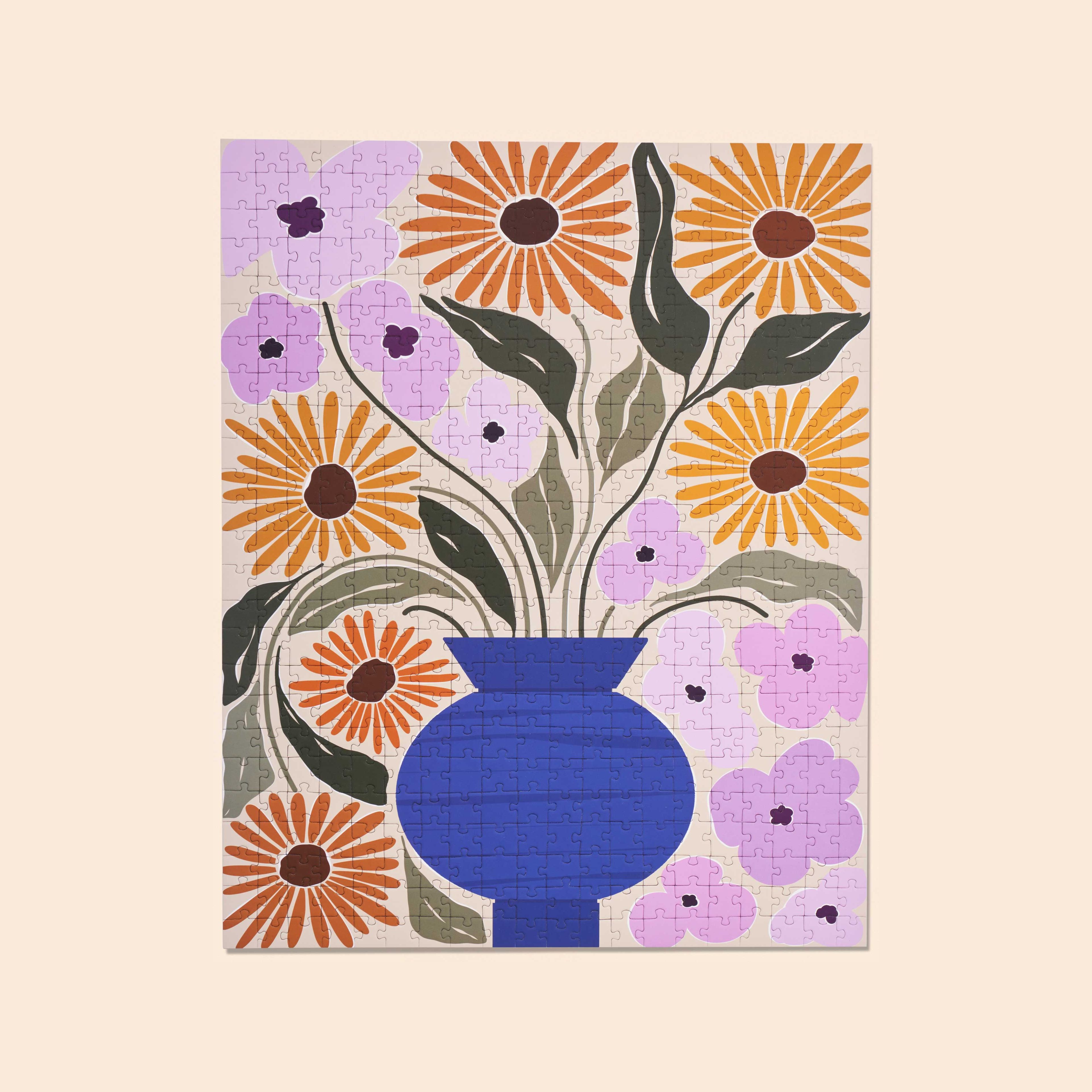 Vase of Flowers Puzzle by Frankie Penwill