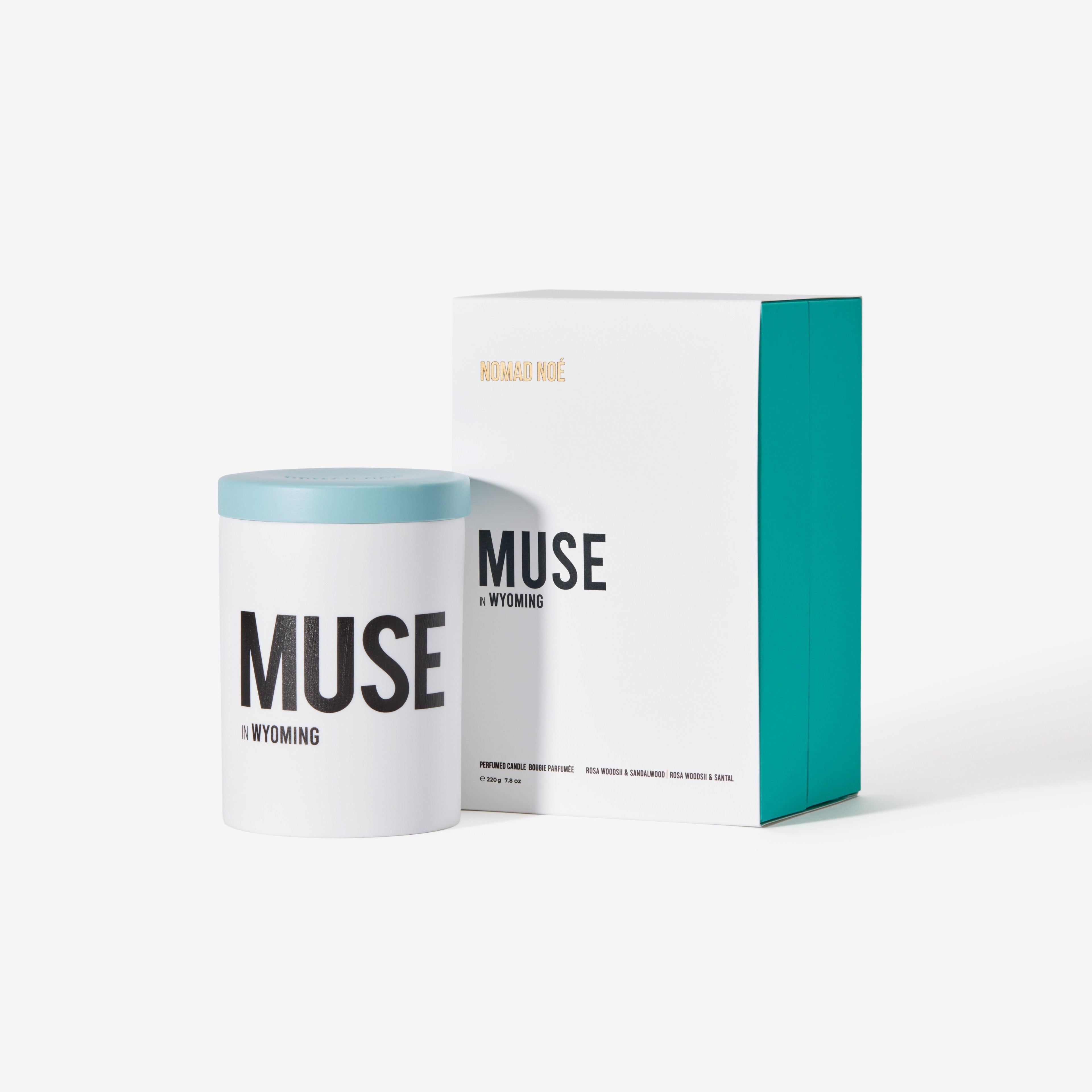 MUSE in Wyoming - Rosa Woodsii & Sandalwood candle