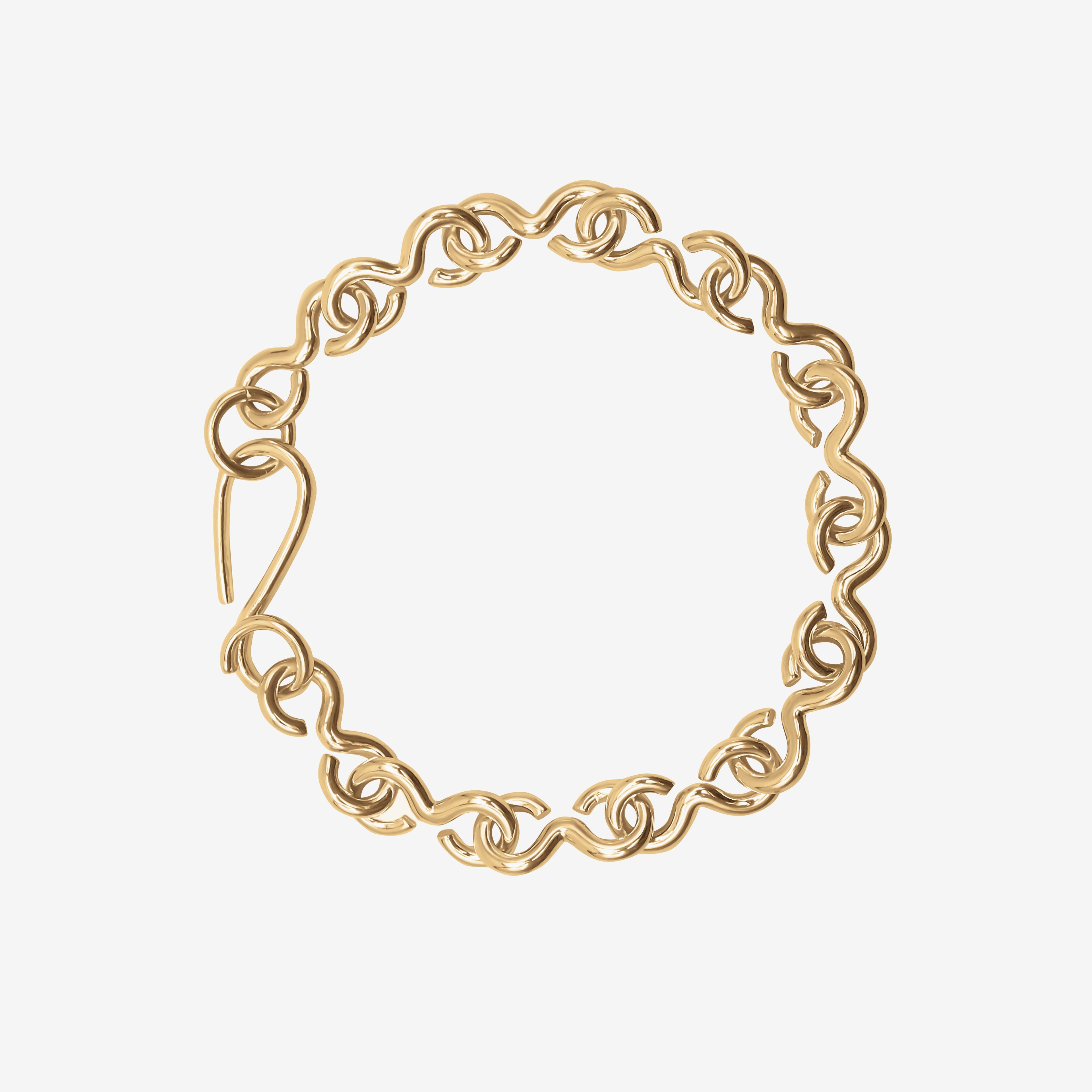 Gold Lace Bracelet