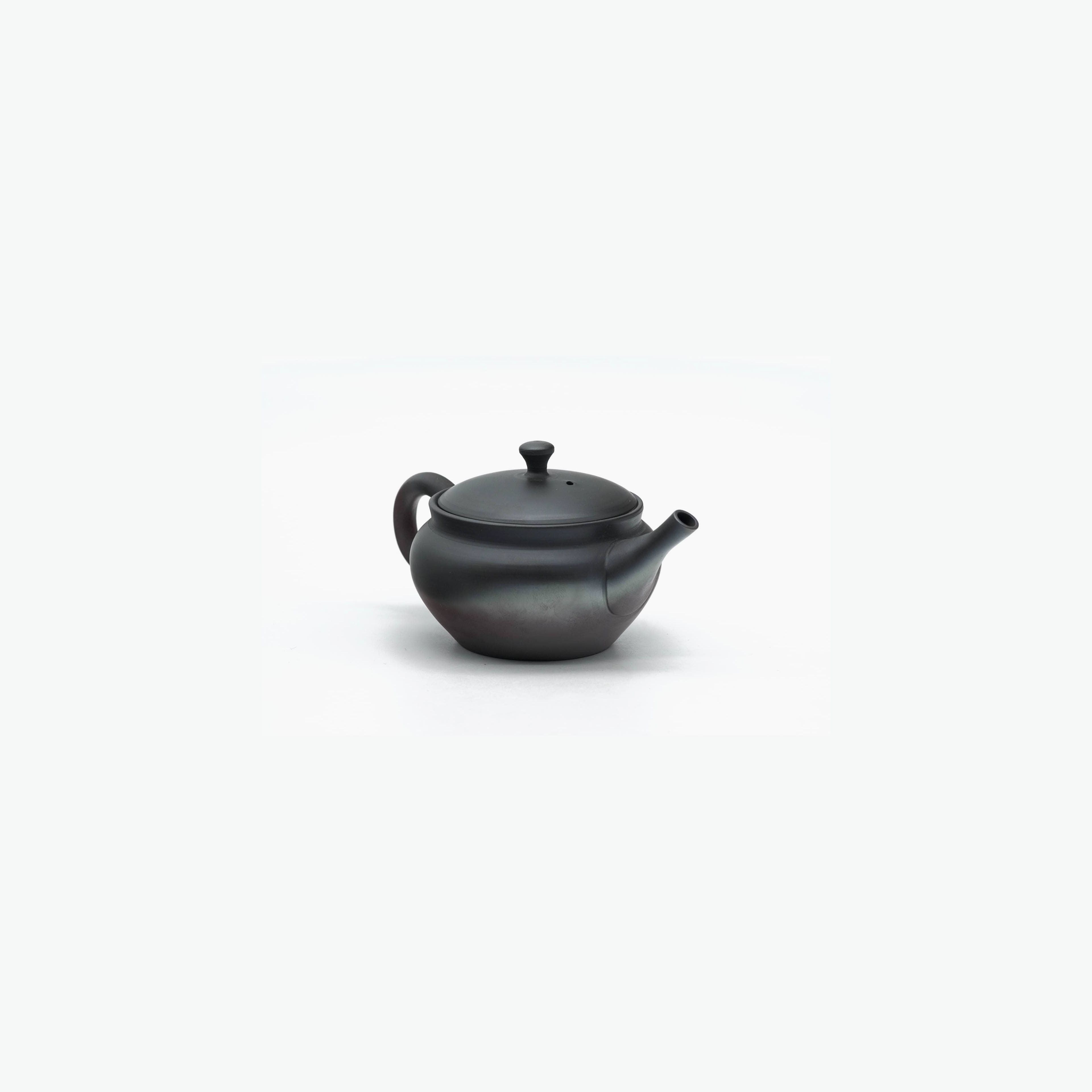 Japanese Kyusu - 玉光 Gyokko Kiln - Kokudei Yōhen Tokoname-yaki Rear-Handled Teapot - 110ml