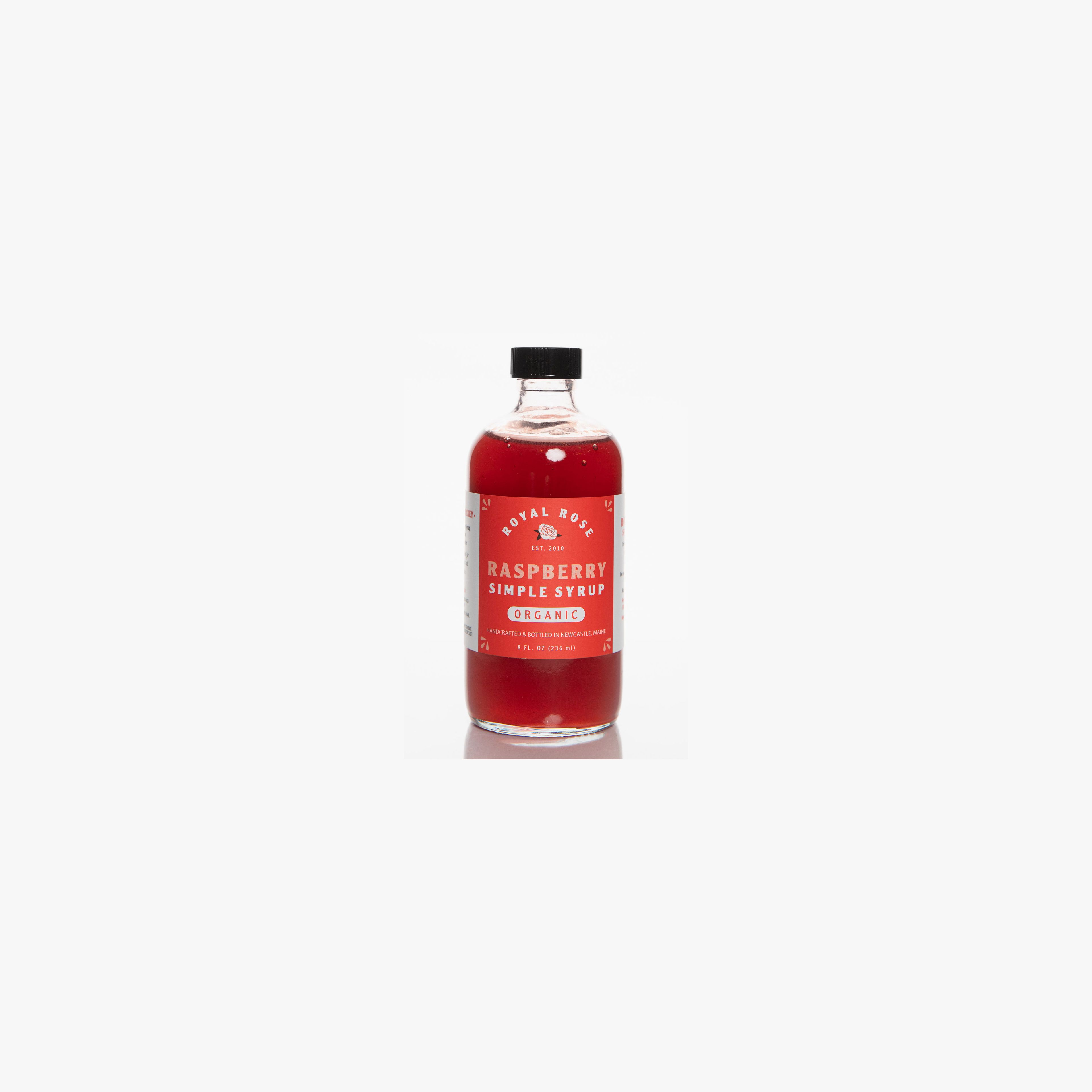 Raspberry Organic Simple Syrup