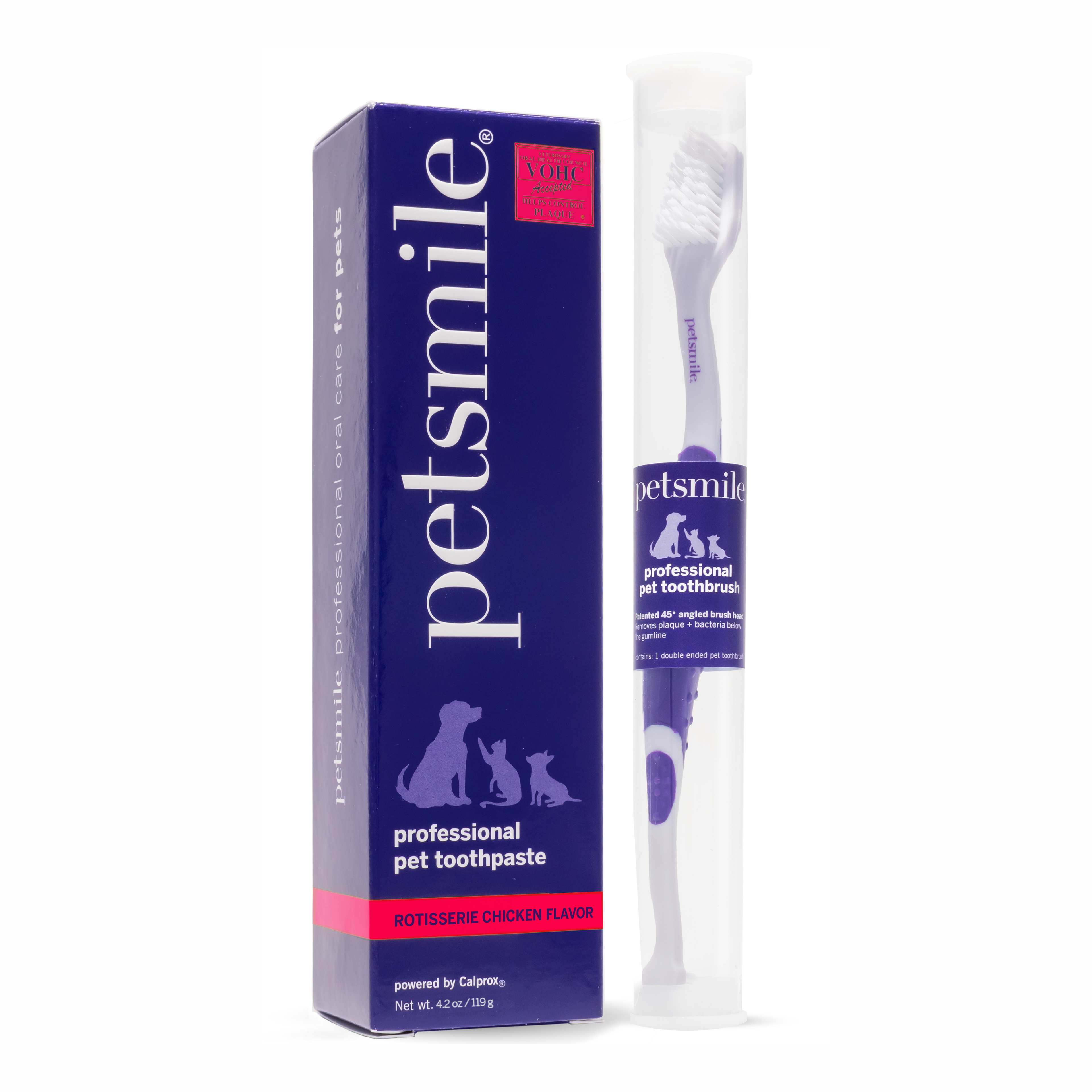 Professional Cat Toothpaste Rotisserie Chicken Large & Professional Cat Toothbrush